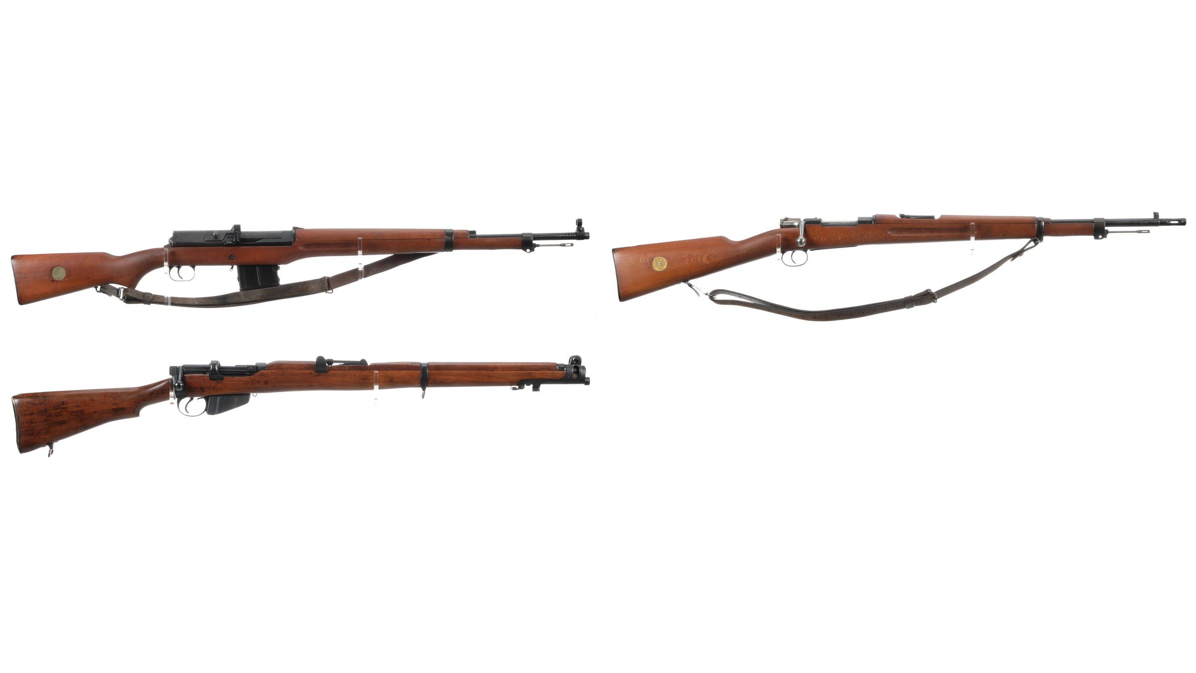 Three Military Pattern Rifles | Rock Island Auction