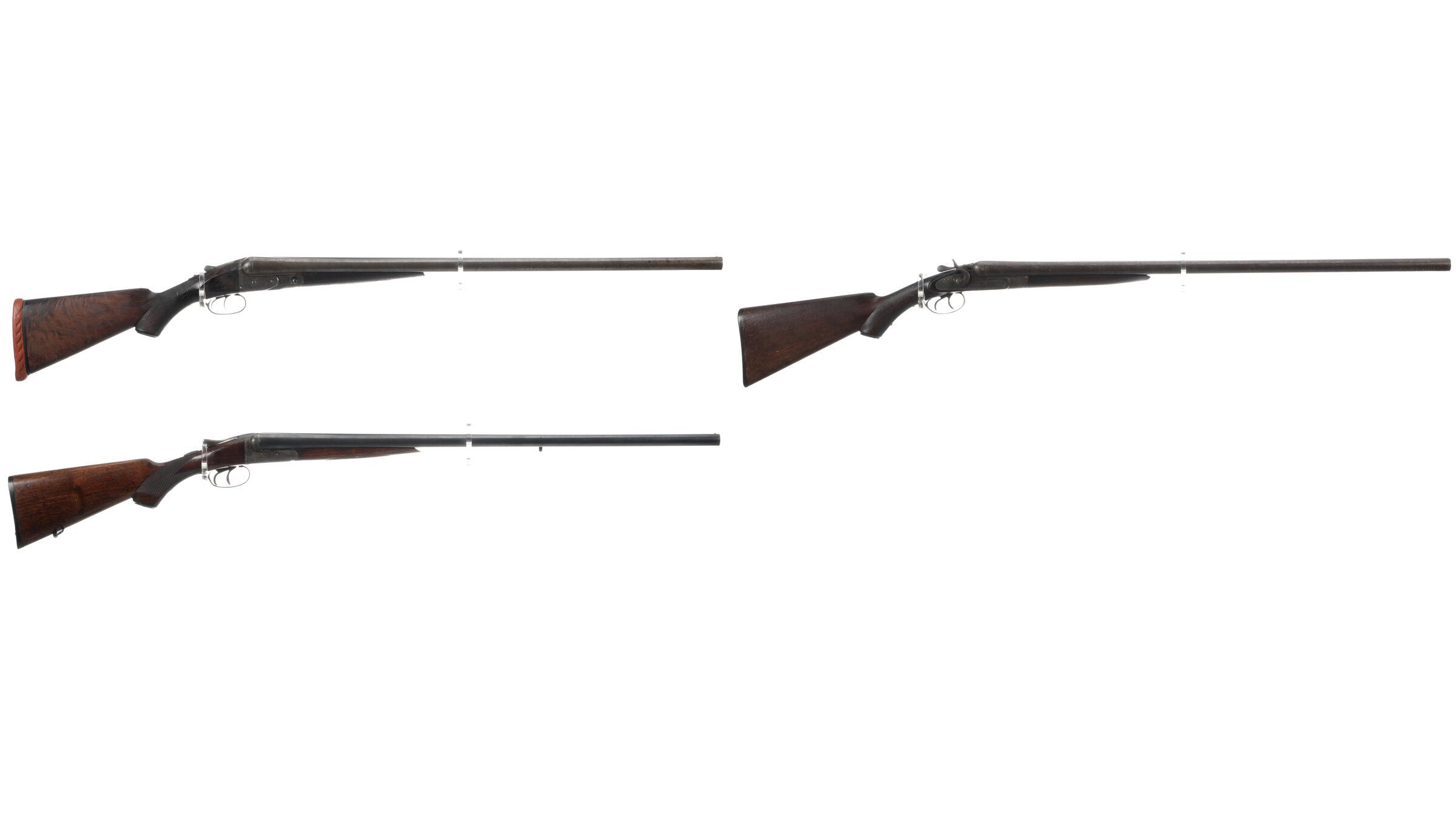 Three Double Barrel Shotguns | Rock Island Auction