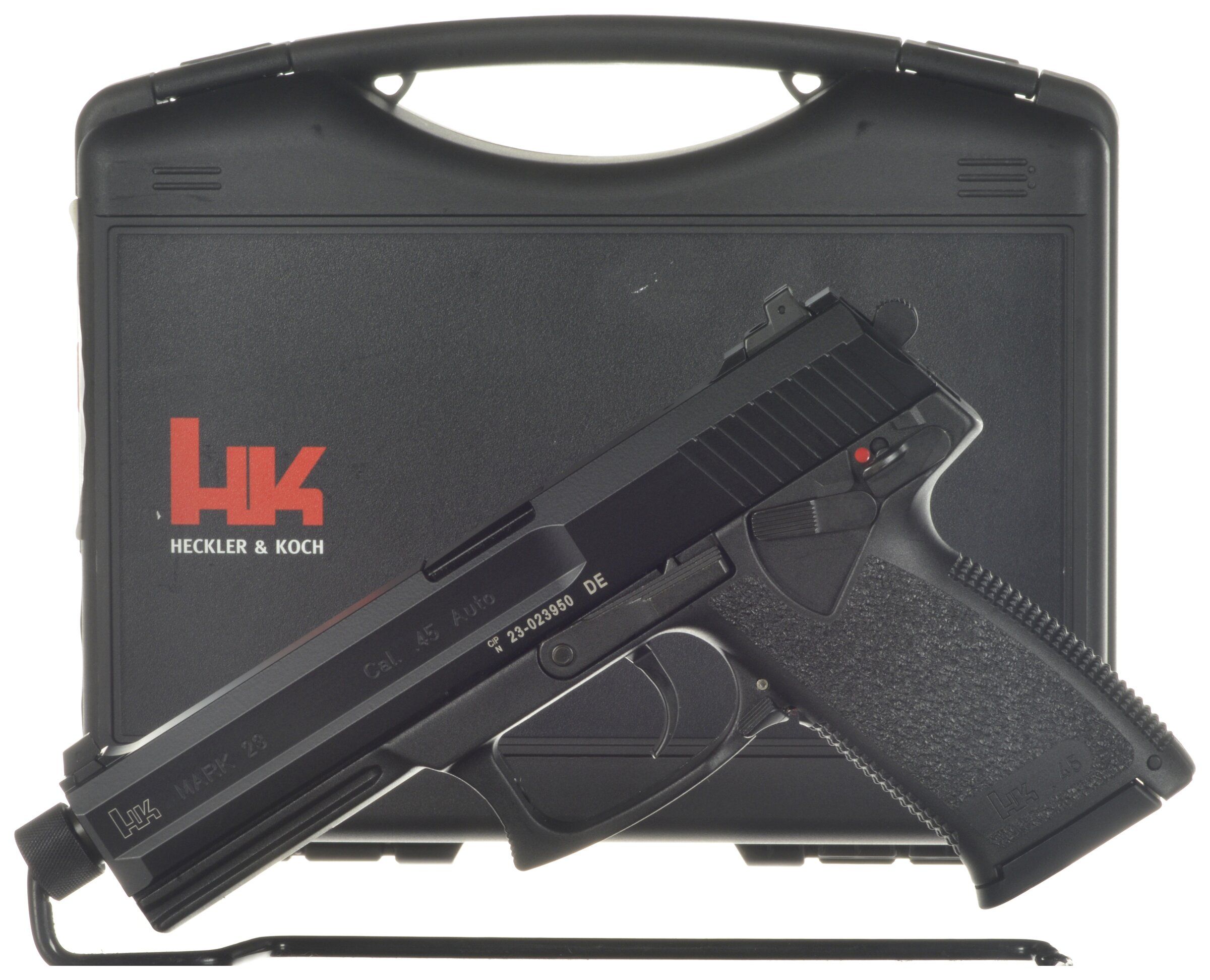 Heckler & Koch Mark 23 Semi-Automatic Pistol with Case | Rock Island ...