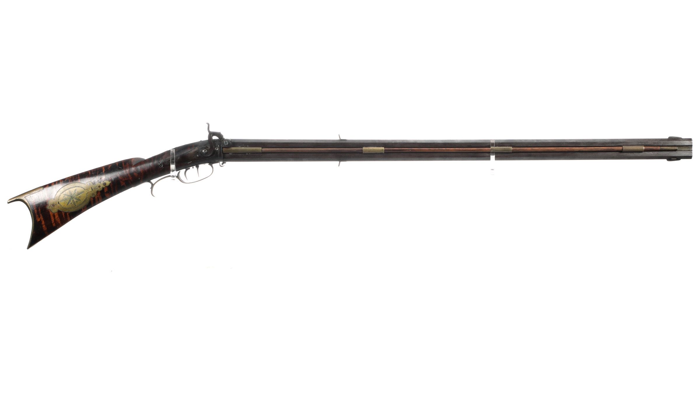 Engraved John Shuler Swivel Breech Percussion Double Rifle | Rock ...