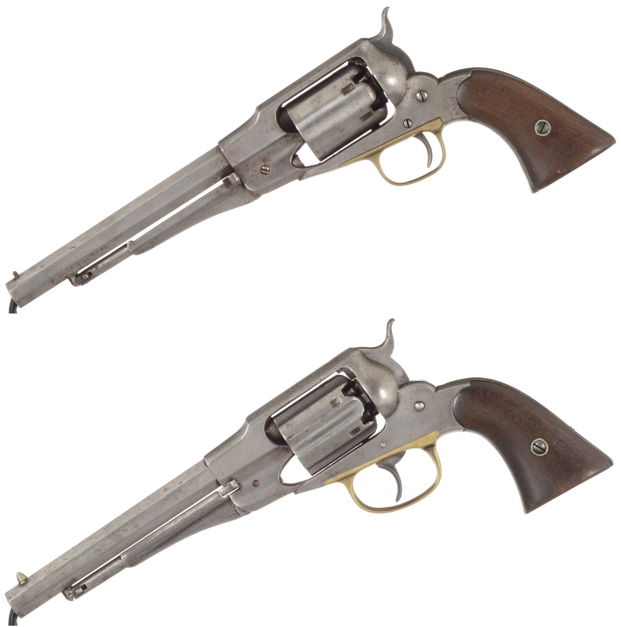 Two Remington Percussion Revolvers | Rock Island Auction