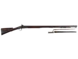 "SNY" "US" Surcharged British India Pattern Brown Bess Musket