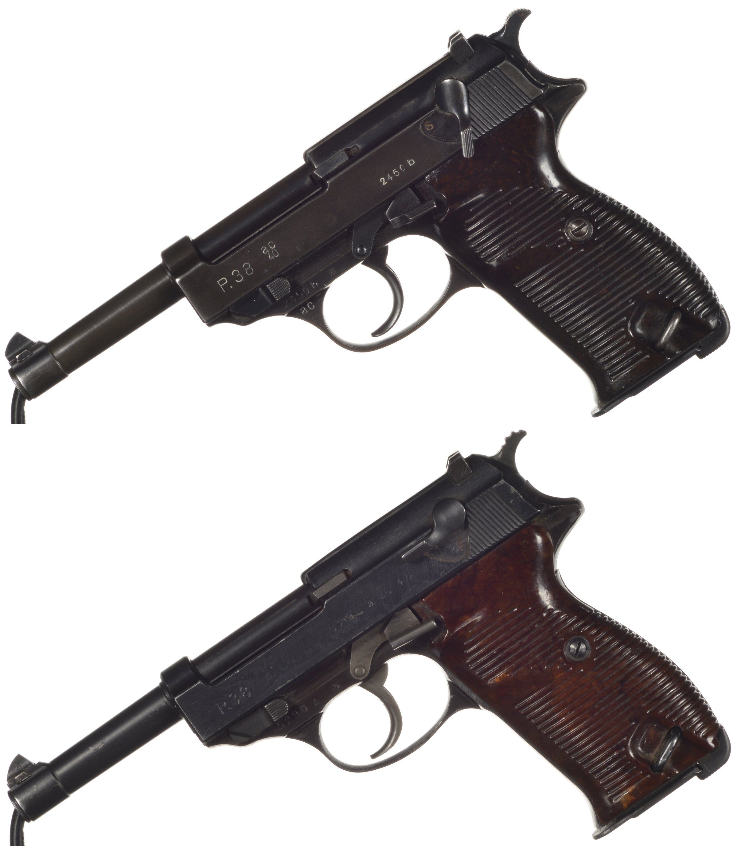 Two WWII German Walther P.38 Pistols | Rock Island Auction