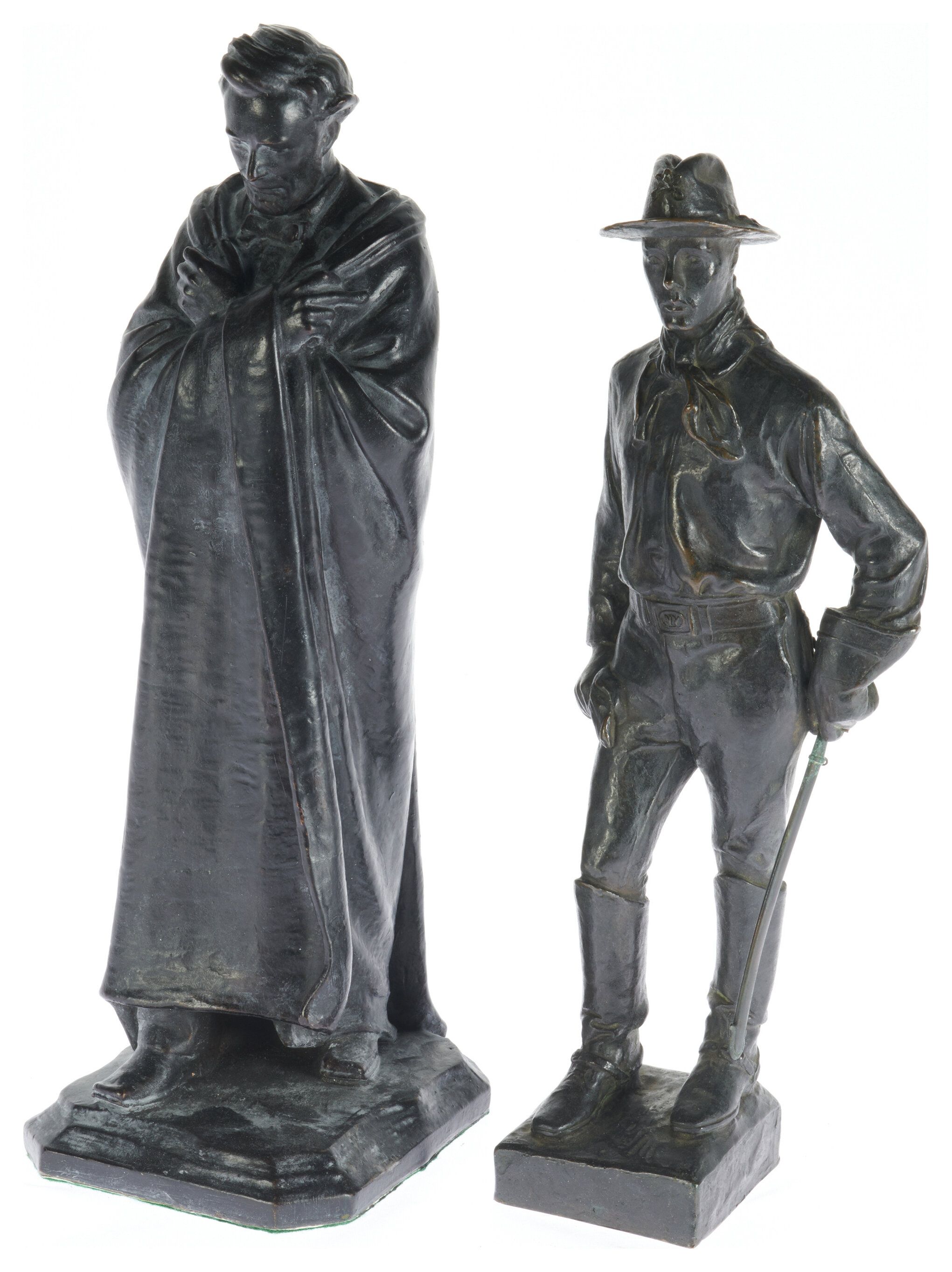 Two Civil War Themed Bronze Statues Rock Island Auction