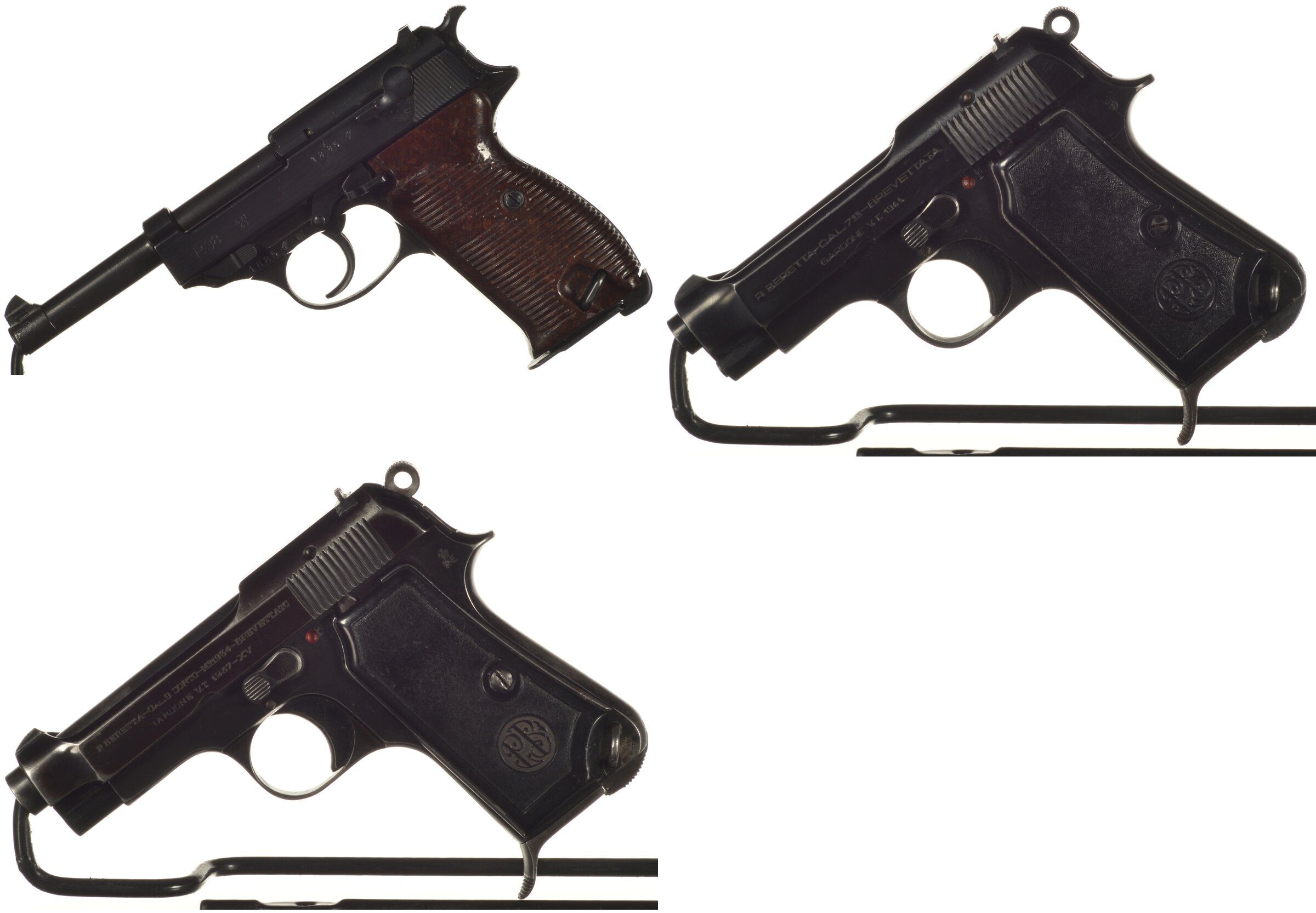 three-world-war-ii-era-european-military-semi-automatic-pistols-rock