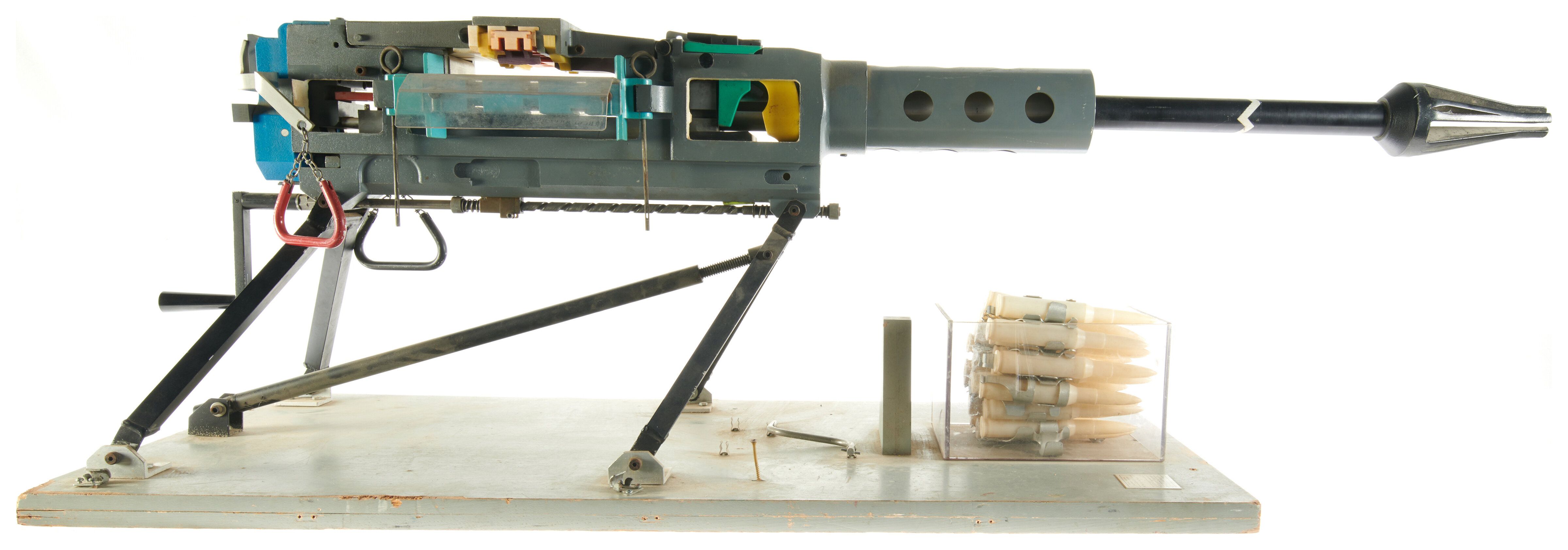 U.S. Navy M85 Heavy Machine Gun Cutaway Mockup | Rock Island Auction