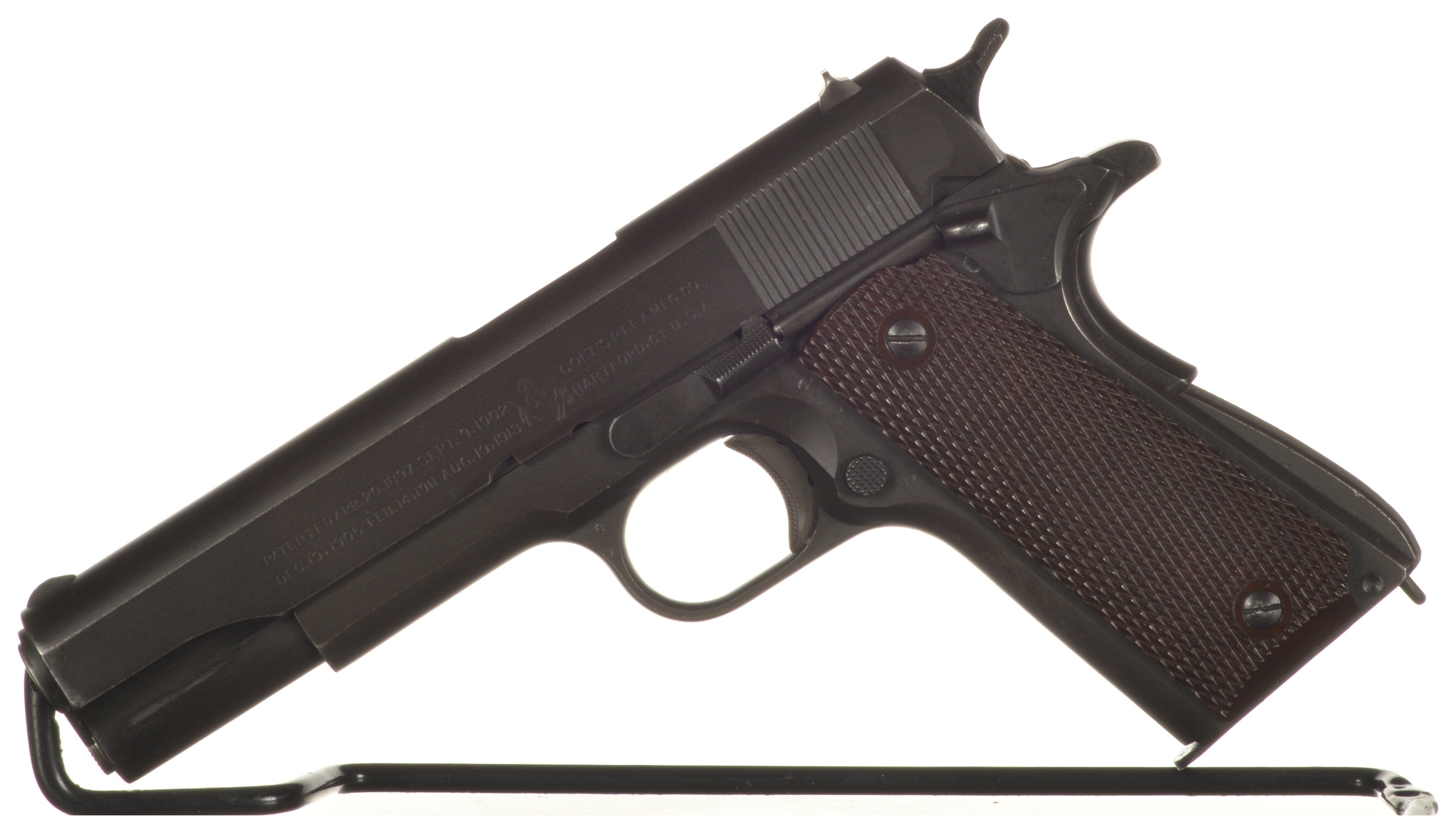 World War Ii Us Colt Model 1911a1 Semi Automatic Pistol Rock Island Auction