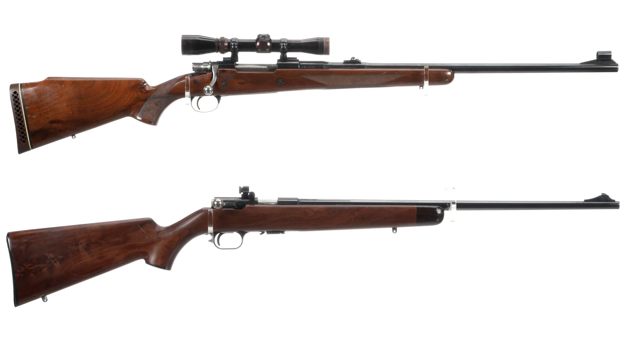 Two Belgian Browning Sporting Rifles | Rock Island Auction