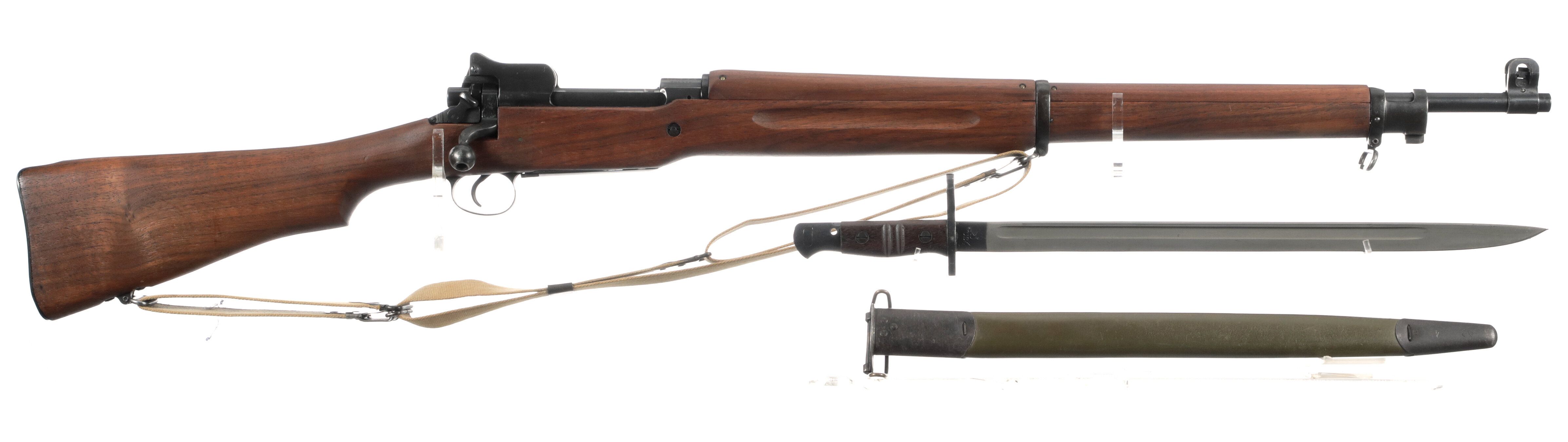 Eddystone Model 1917 Bolt Action Rifle with Bayonet | Rock Island Auction