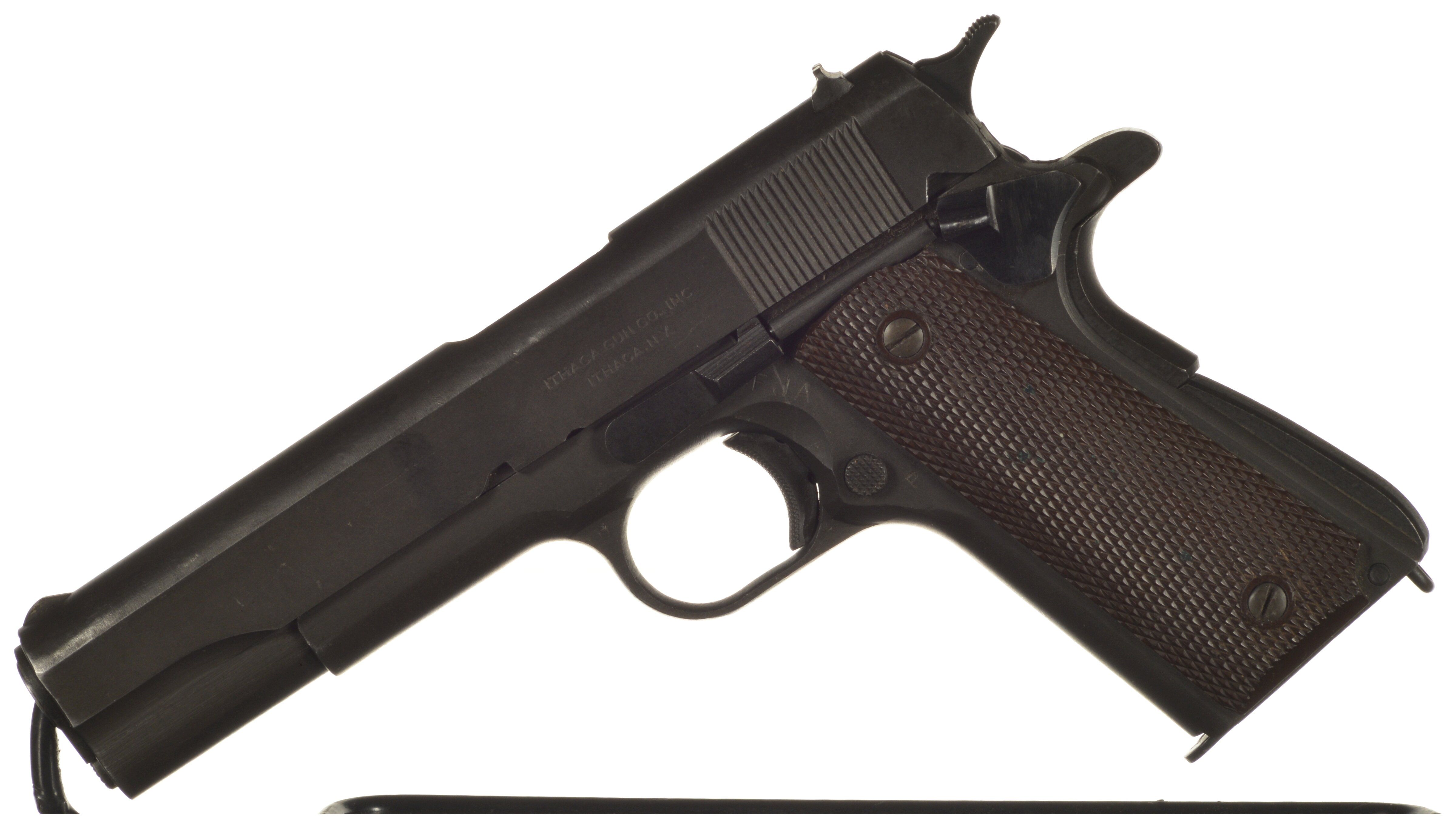 Us Ithaca Model 1911a1 Semi Automatic Pistol Rock Island Auction 1251