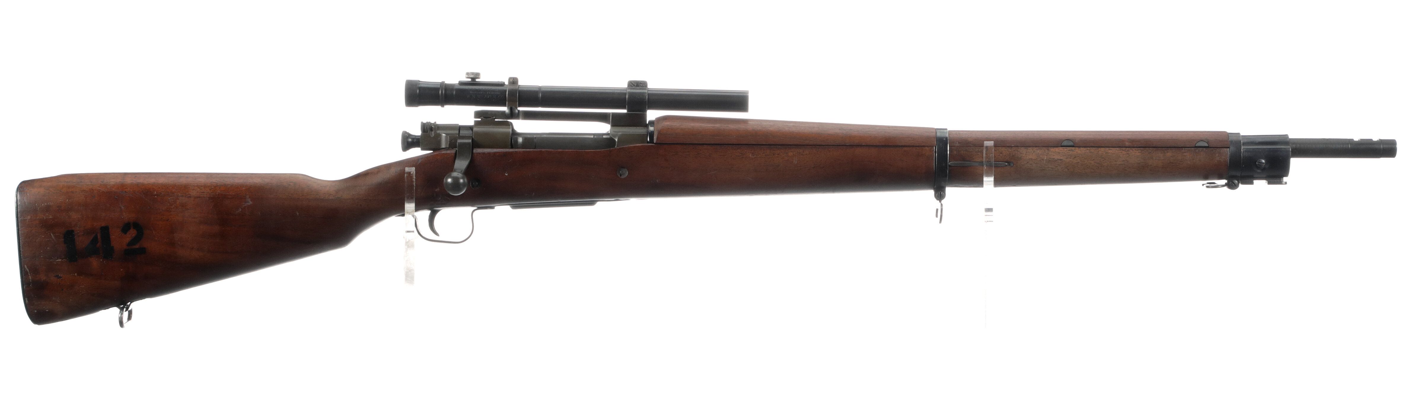 WWII U.S. Remington Model 1903A4 Sniper Rifle with Scope