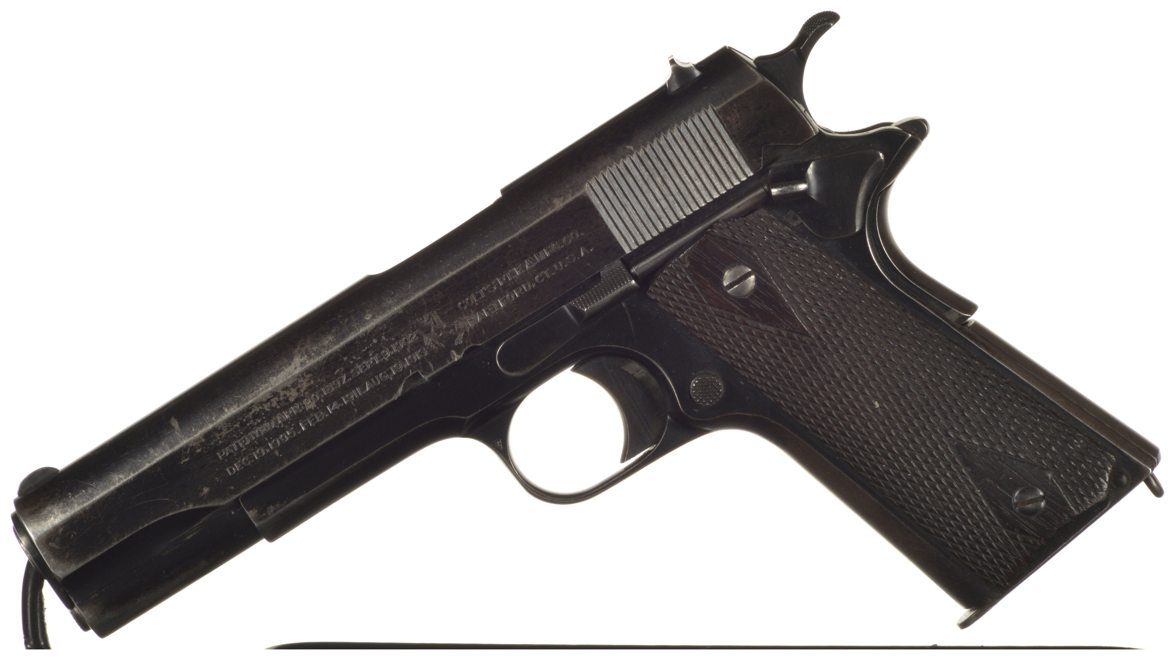 Pre-World War II Colt Government Model Semi-Automatic Pistol | Rock ...