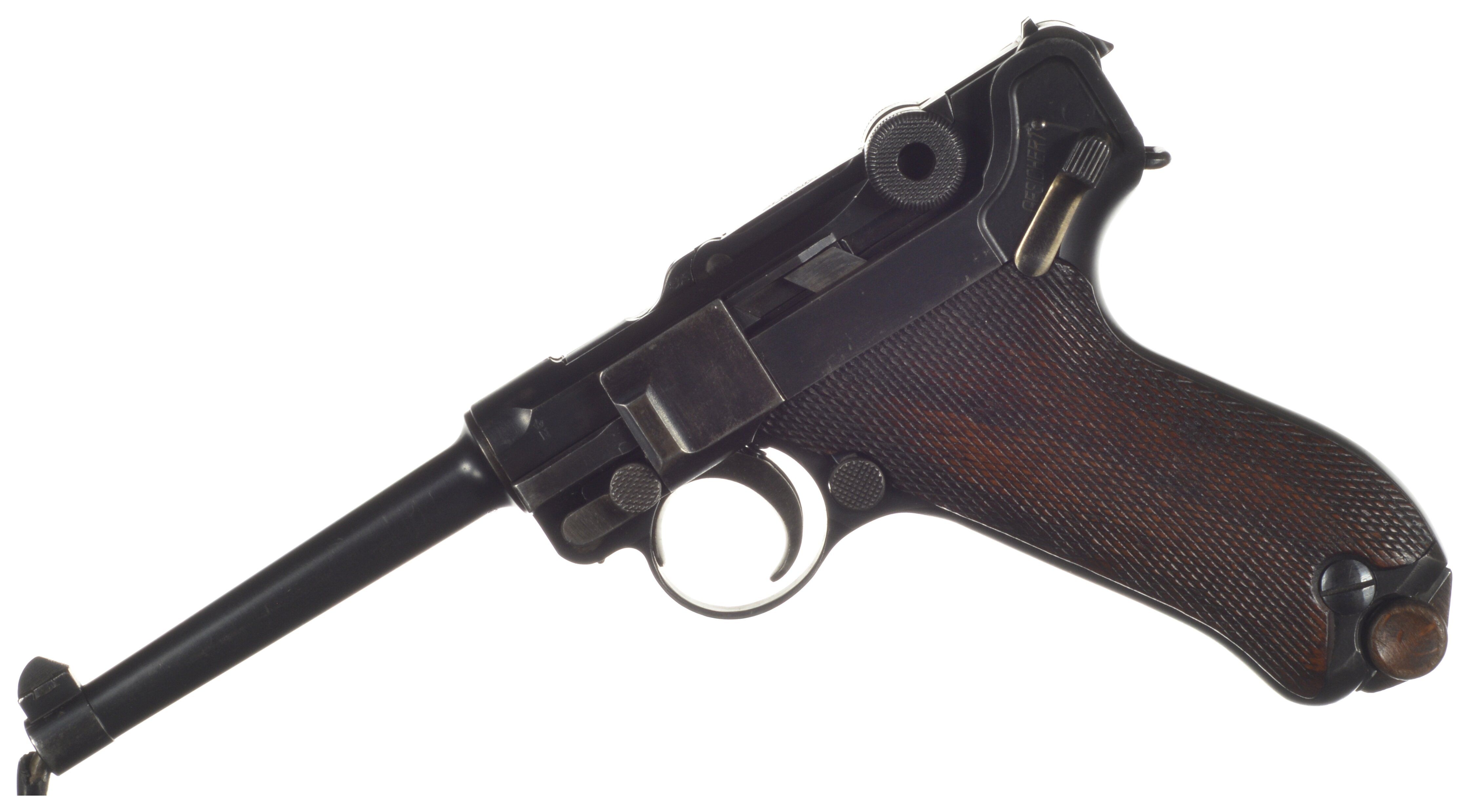 DWM Blank Chamber Commercial Luger Semi-Automatic Pistol | Rock Island ...