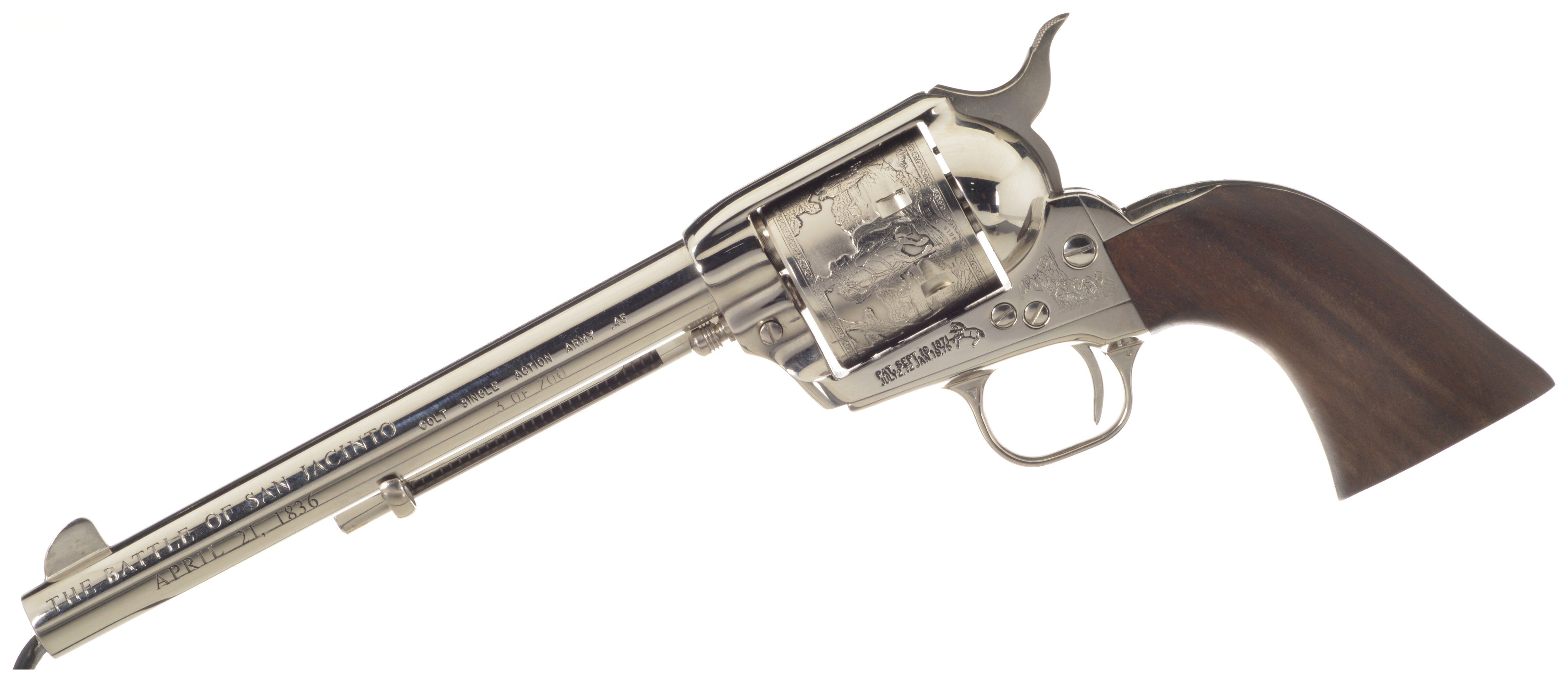 Battle of San Jacinto Commemorative Colt Single Action Army | Rock