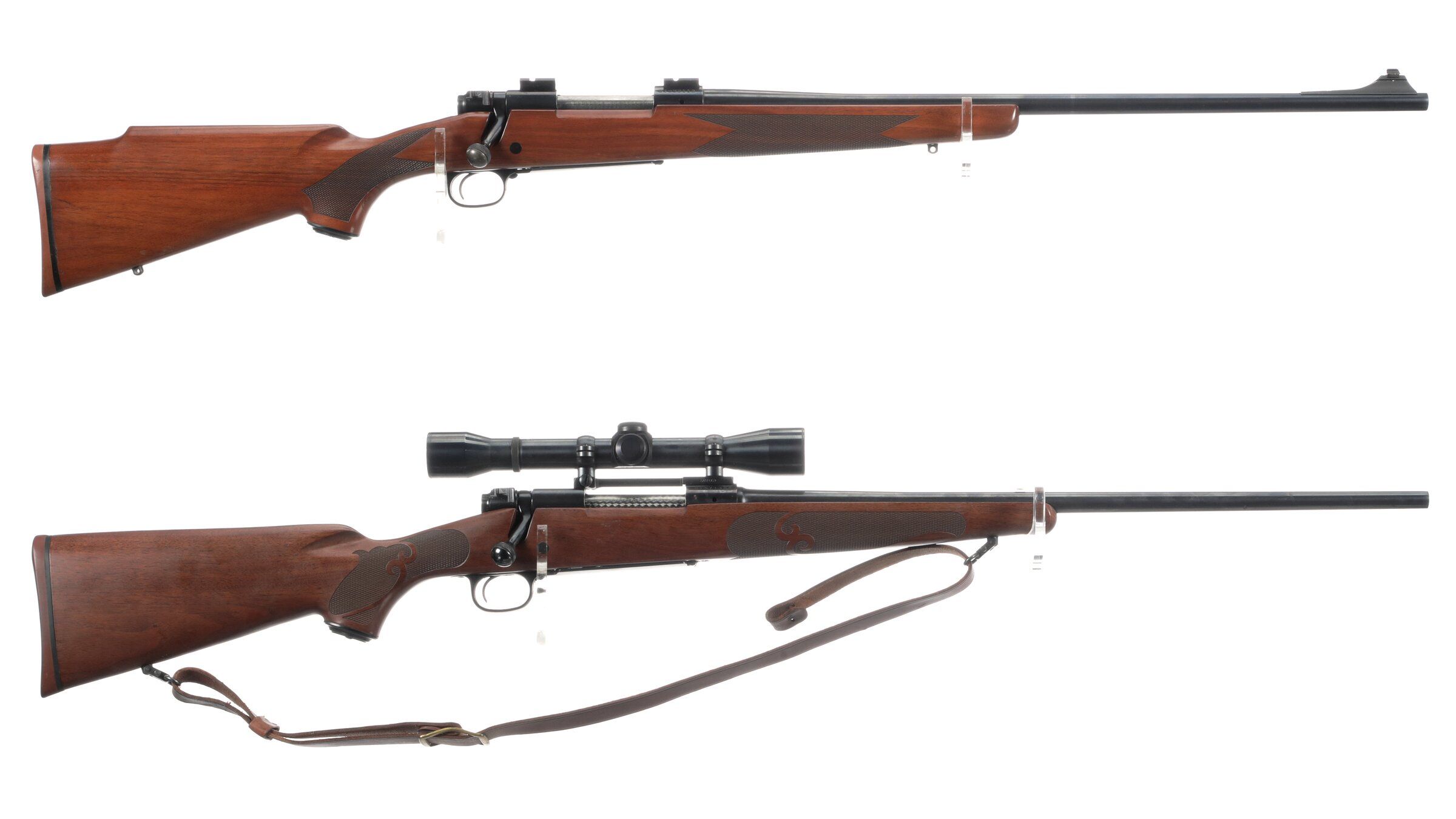 Two Winchester Model 70 Bolt Action Rifles Rock Island Auction