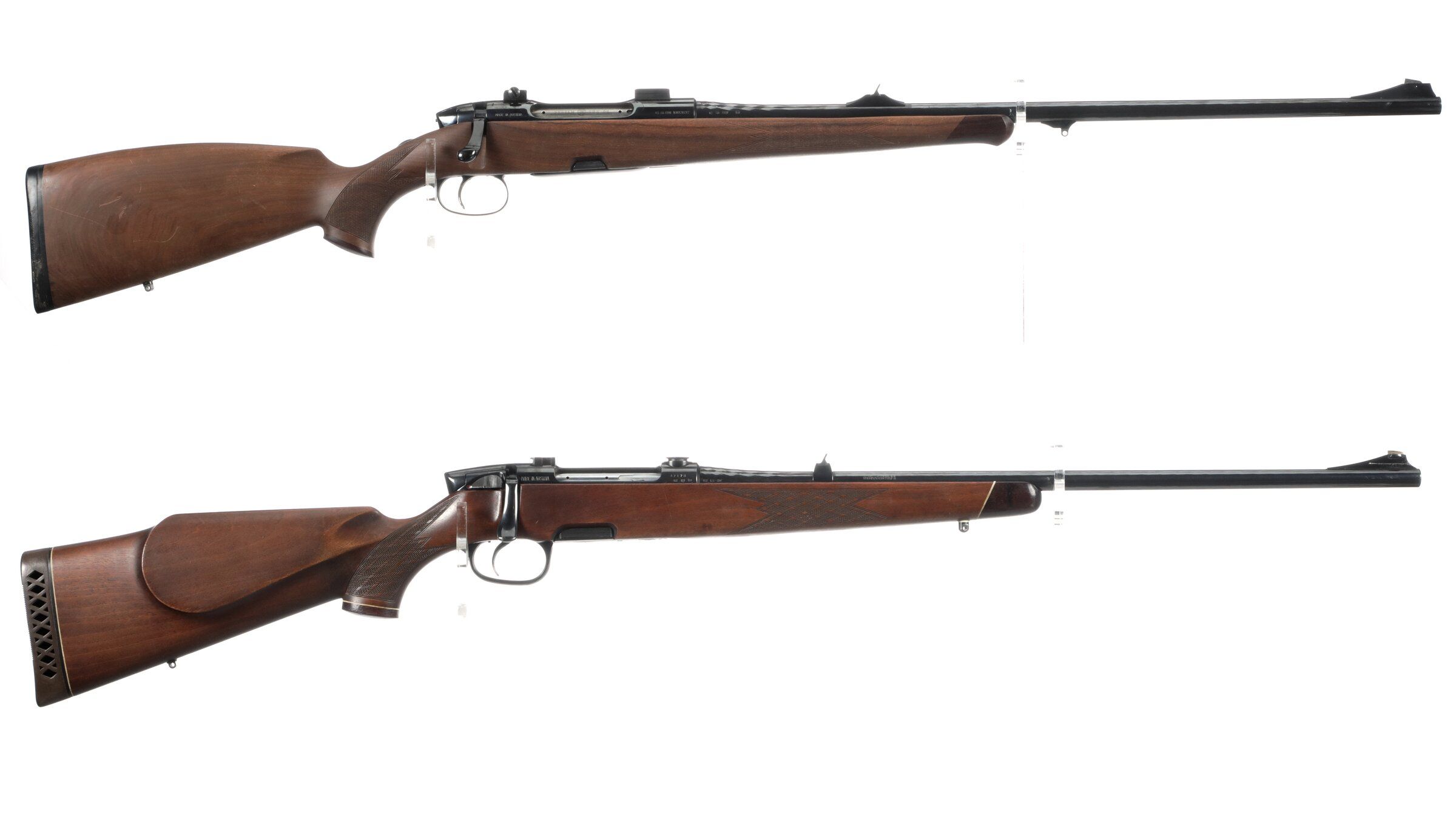 Two Steyr Mannlicher Bolt Action Rifles Rock Island Auction 1746