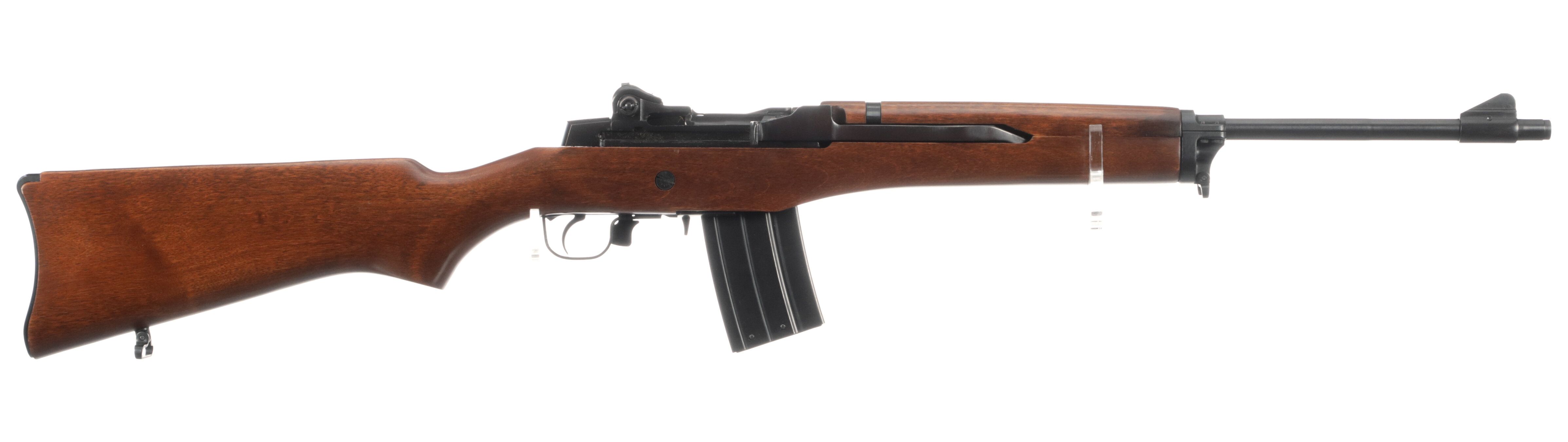 Ruger mini 14 semi automatic rifle rock island auction