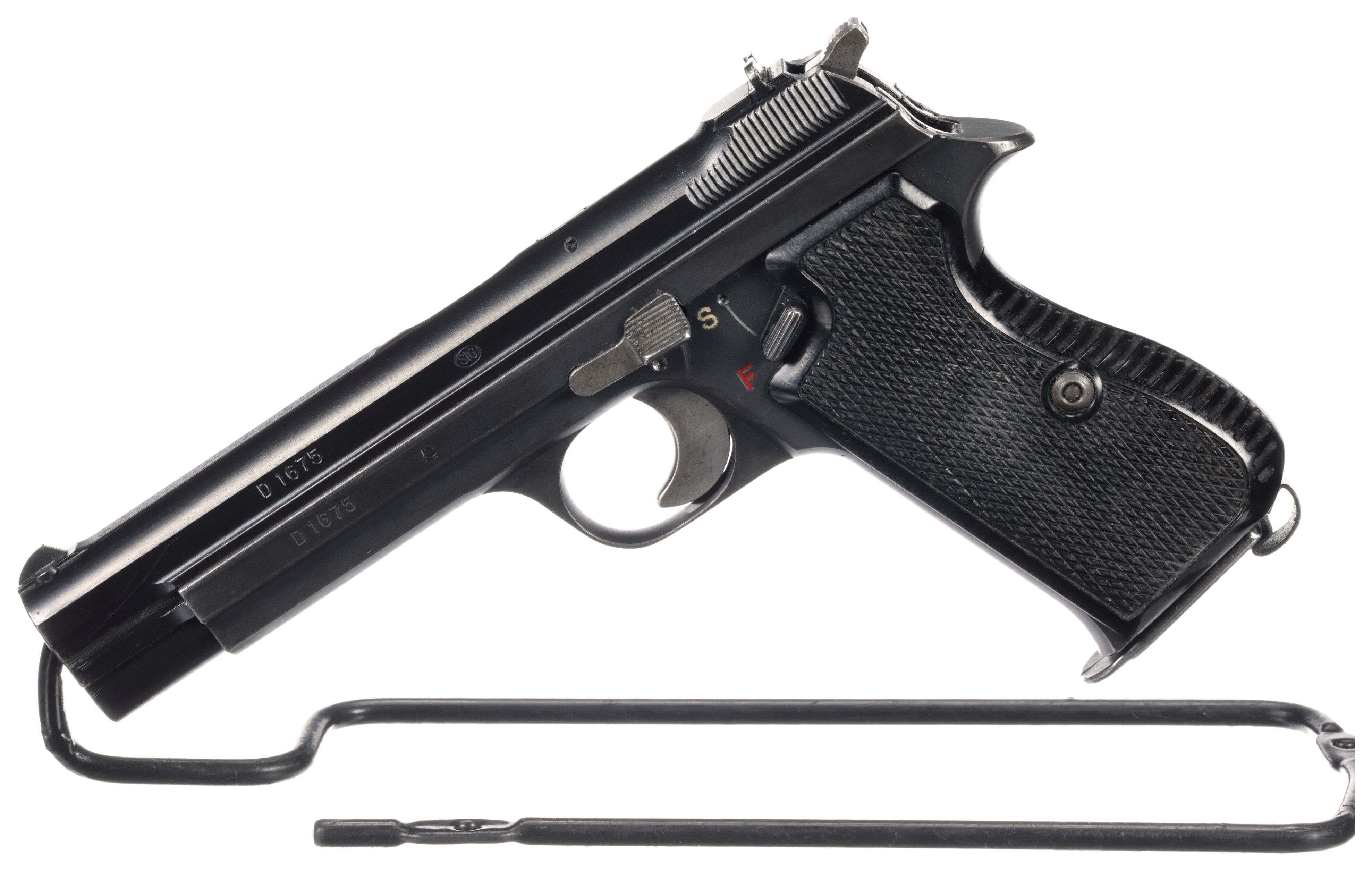 SIG P2104 SemiAutomatic Pistol with Holster Rock Island Auction