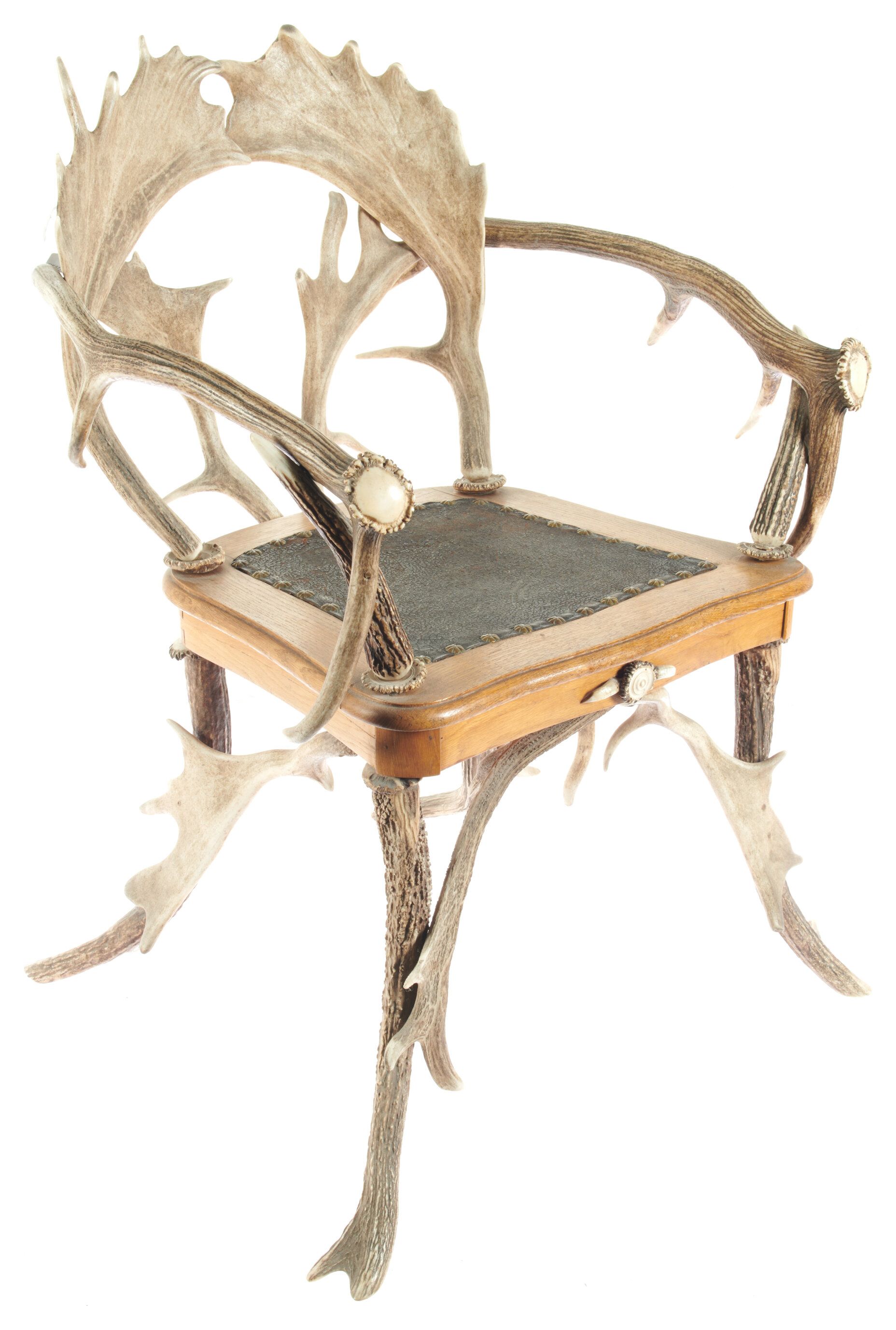 Elk Antler Chair Rock Island Auction