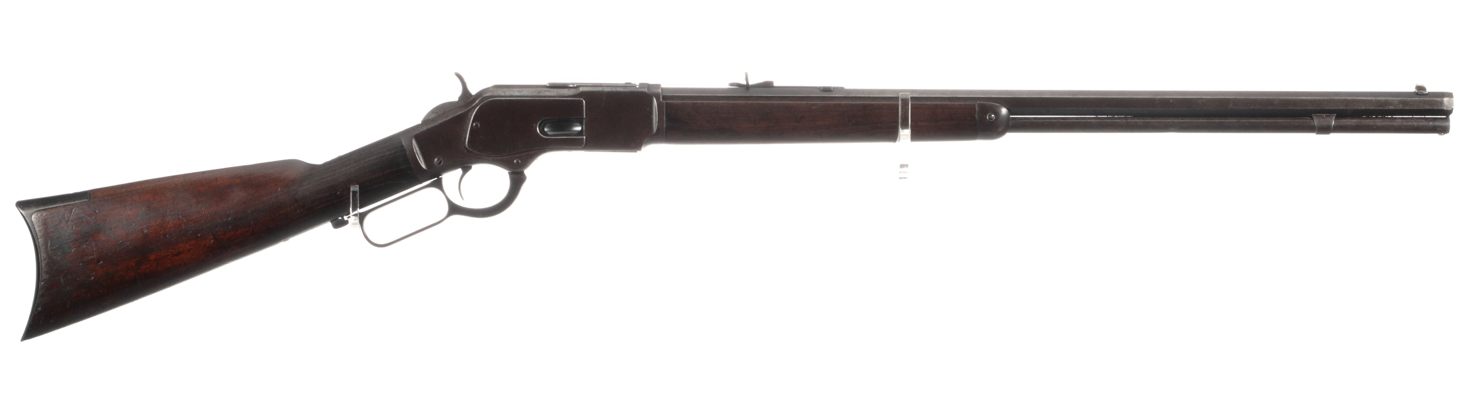 W.F. Sheard Marked Antique Winchester Model 1873 Rifle | Rock Island ...