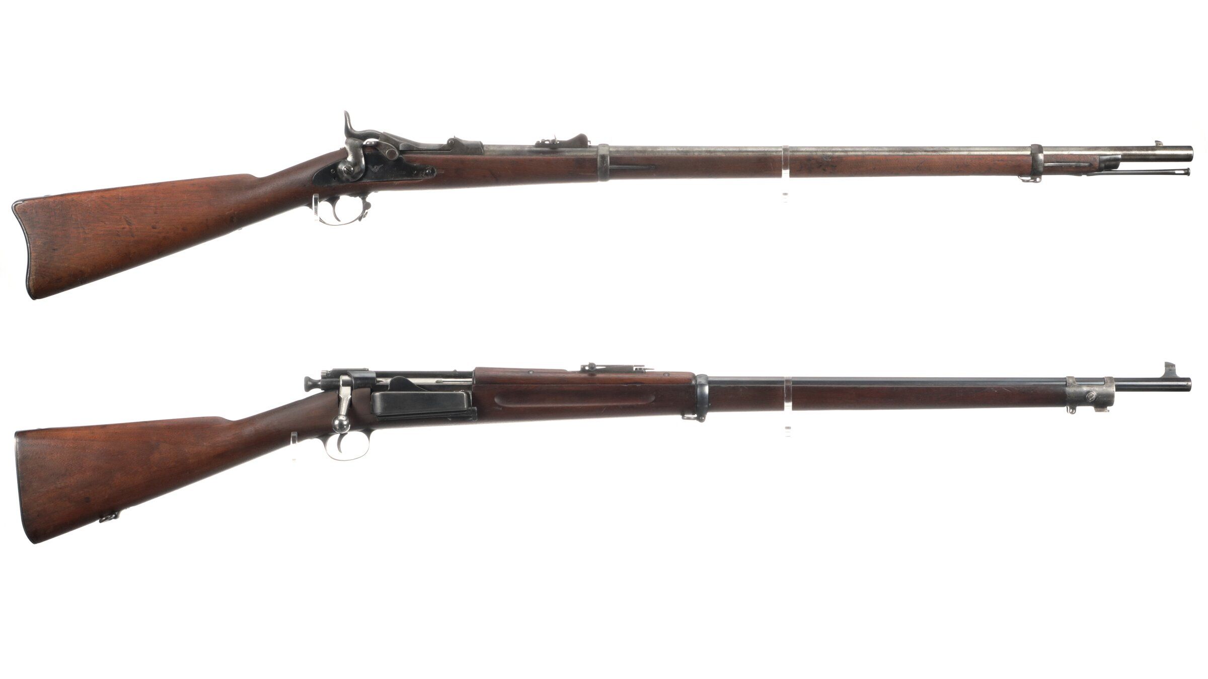 Springfield Rifle Rdr2 Two U.S. Springfield Army Military Rifles | Rock Island Auction
