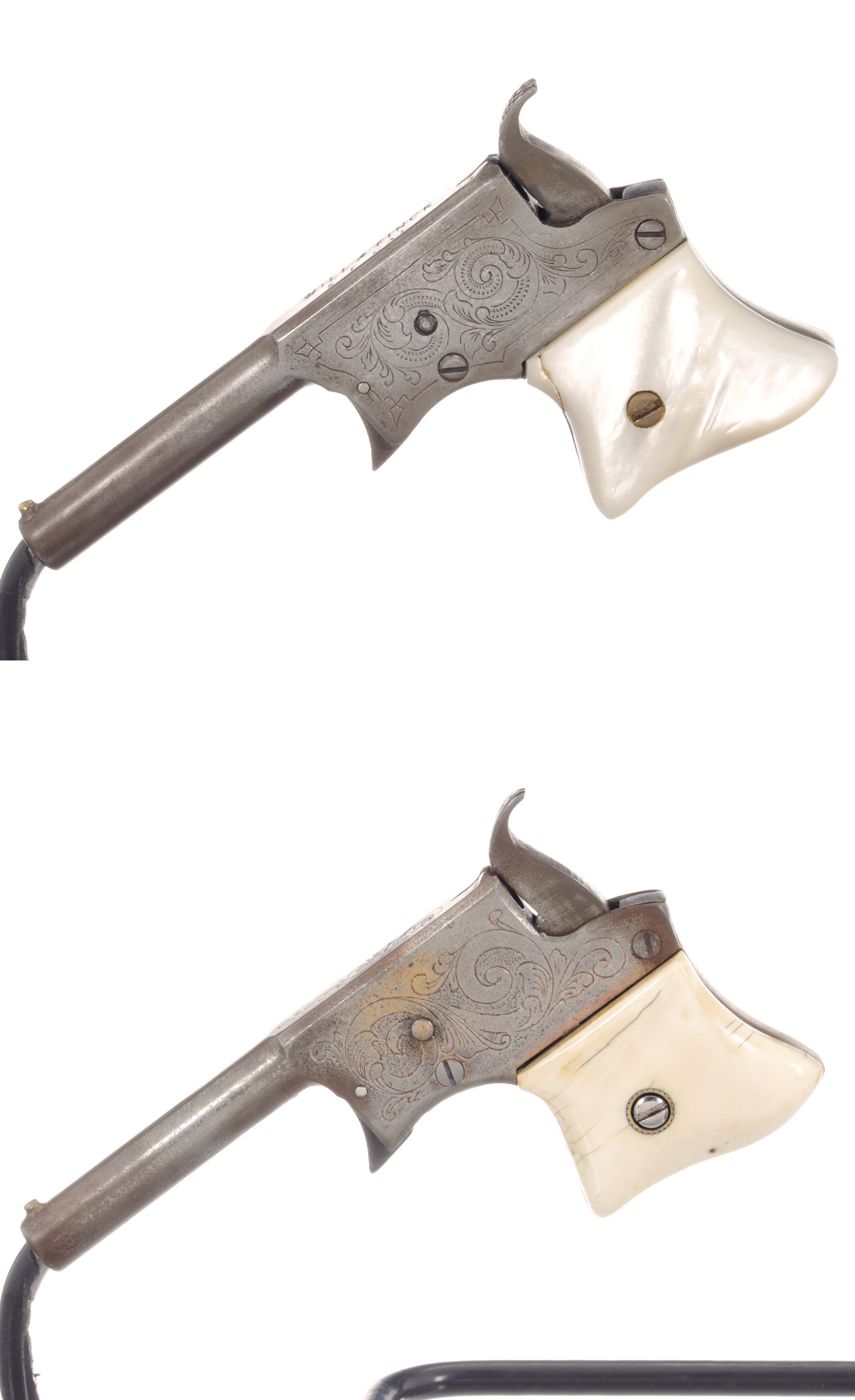 Two Remington Saw Handle Derringers Rock Island Auction Two remington saw handle derringers rock island auction