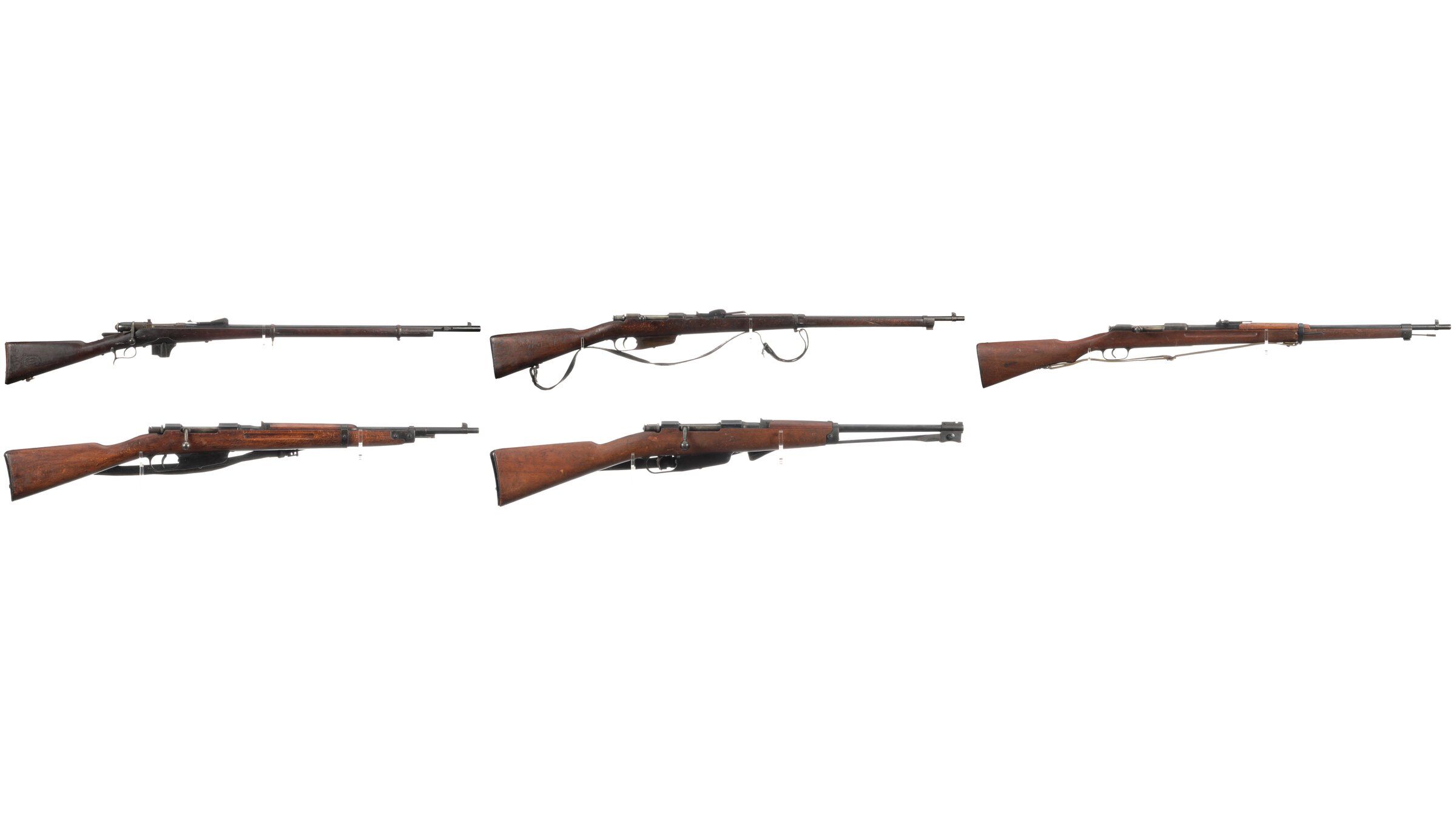 Five Military Bolt Action Rifles | Rock Island Auction