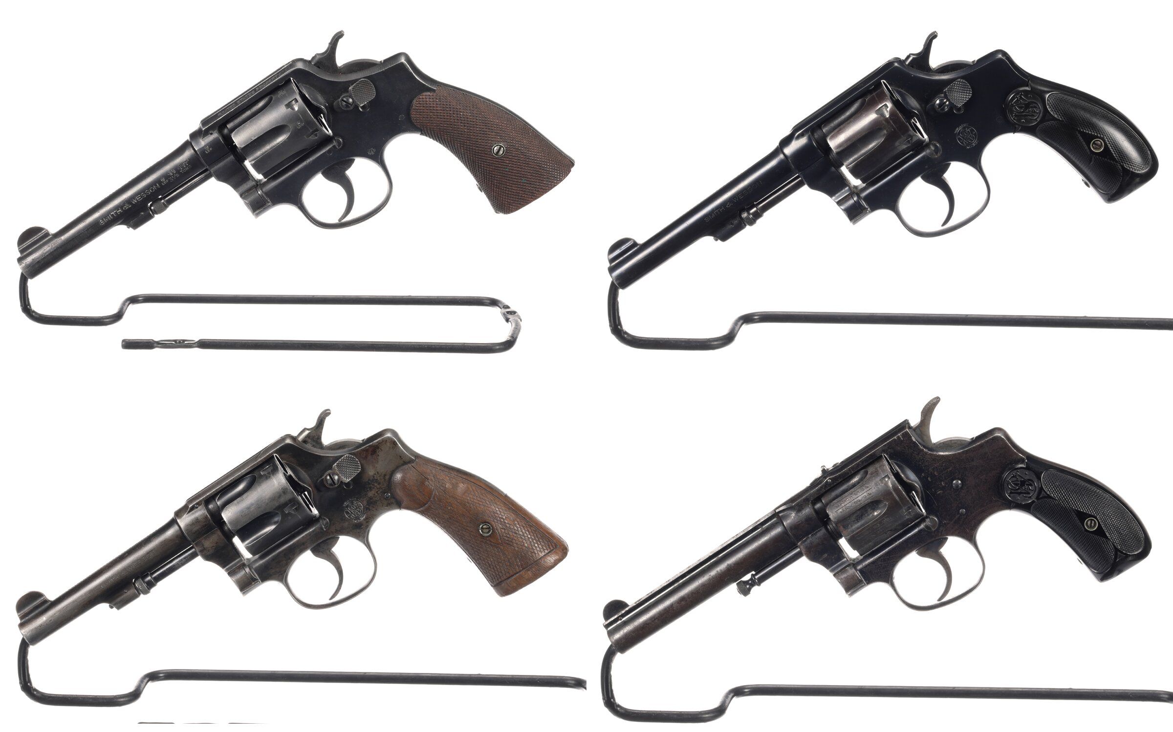 Four Smith & Wesson Double Action Revolvers Rock Island Auction
