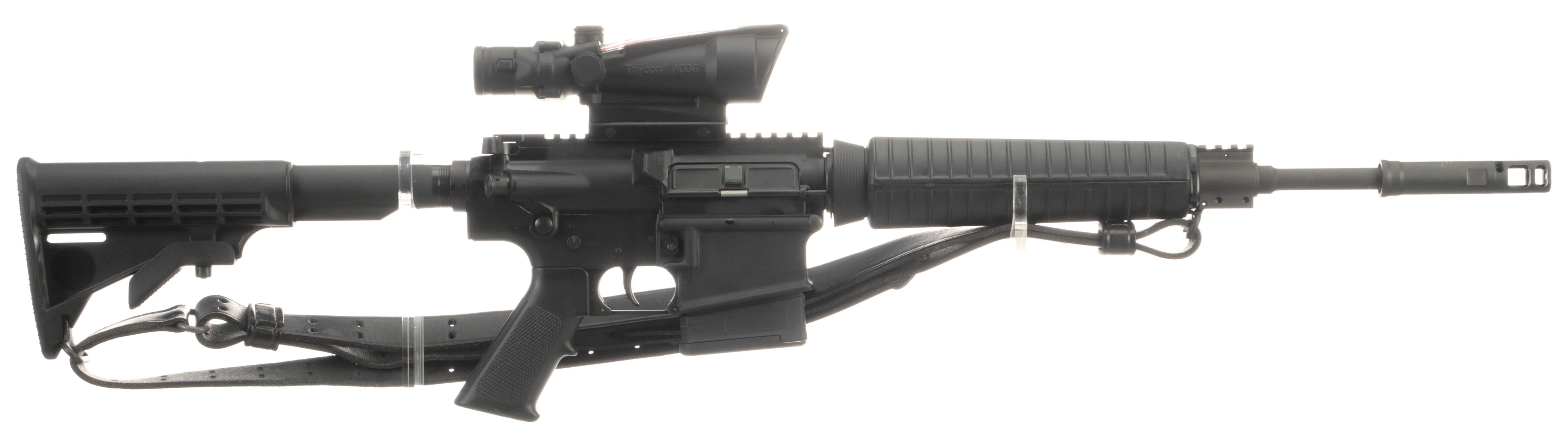 Armalite AR-10A Semi-Automatic Rifle with ACOG Optic | Rock Island Auction
