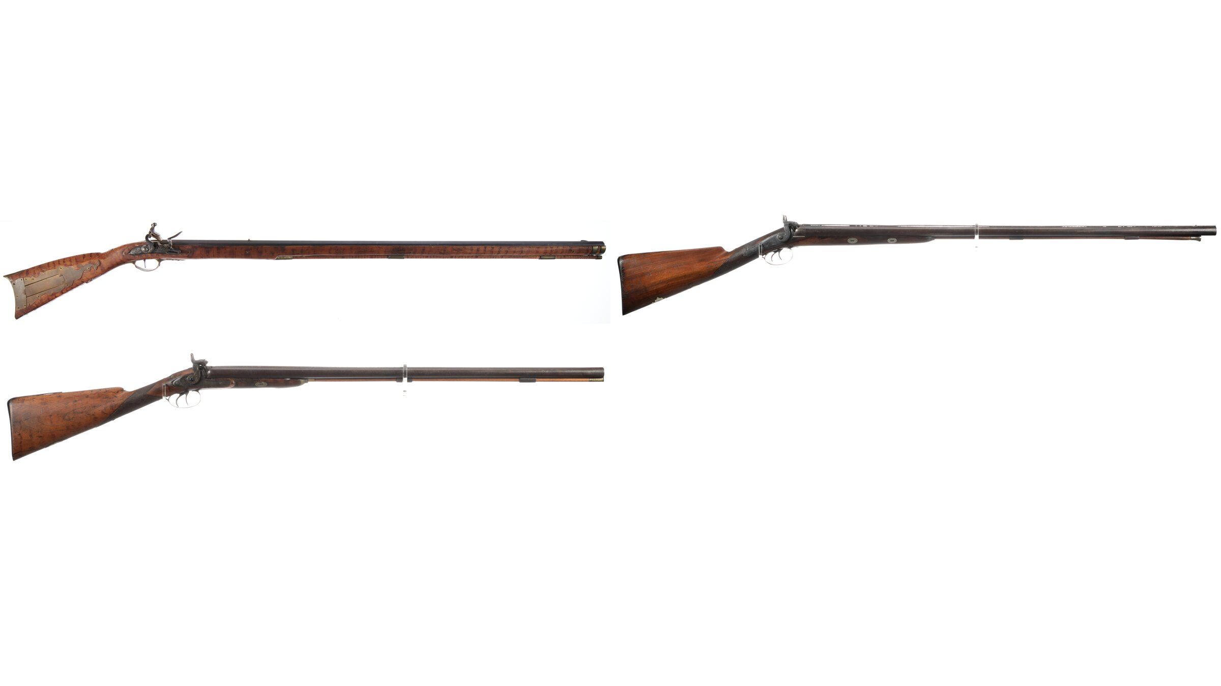 Three Muzzleloading Long Guns Rock Island Auction