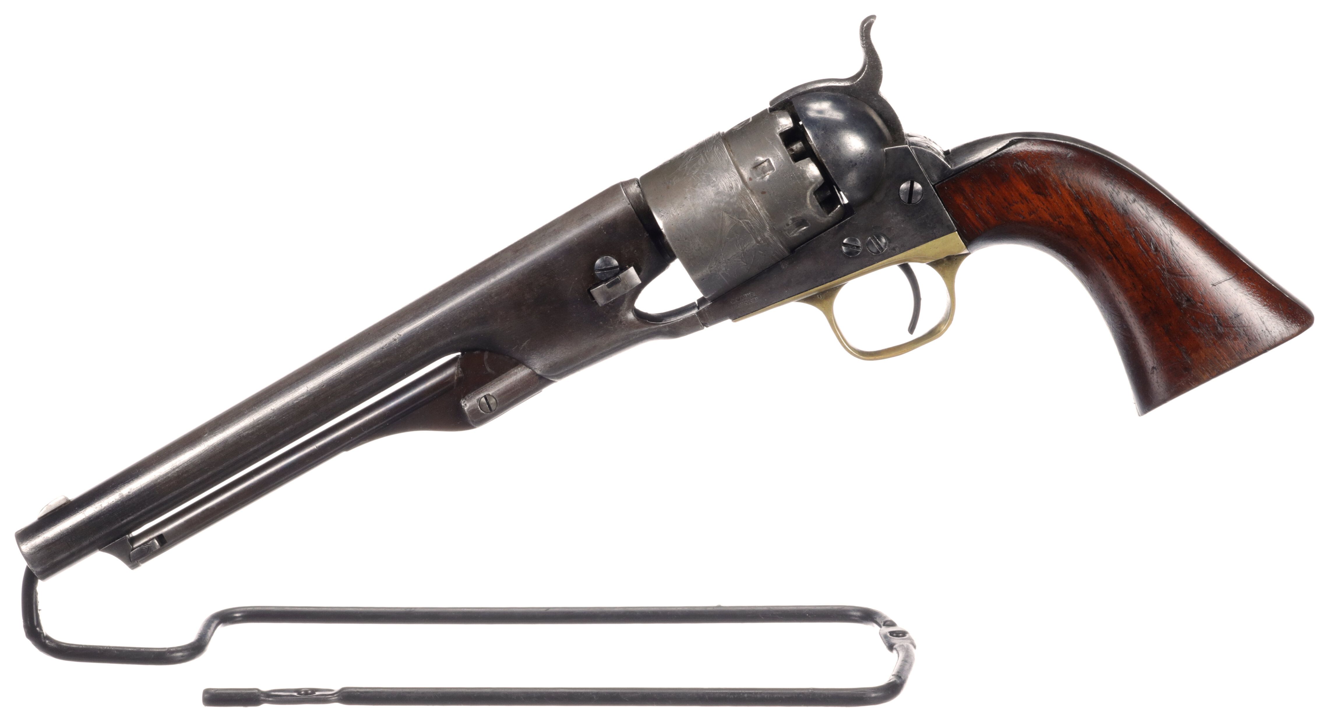 Colt Model 1860 Army Percussion Revolver with Holster | Rock Island Auction