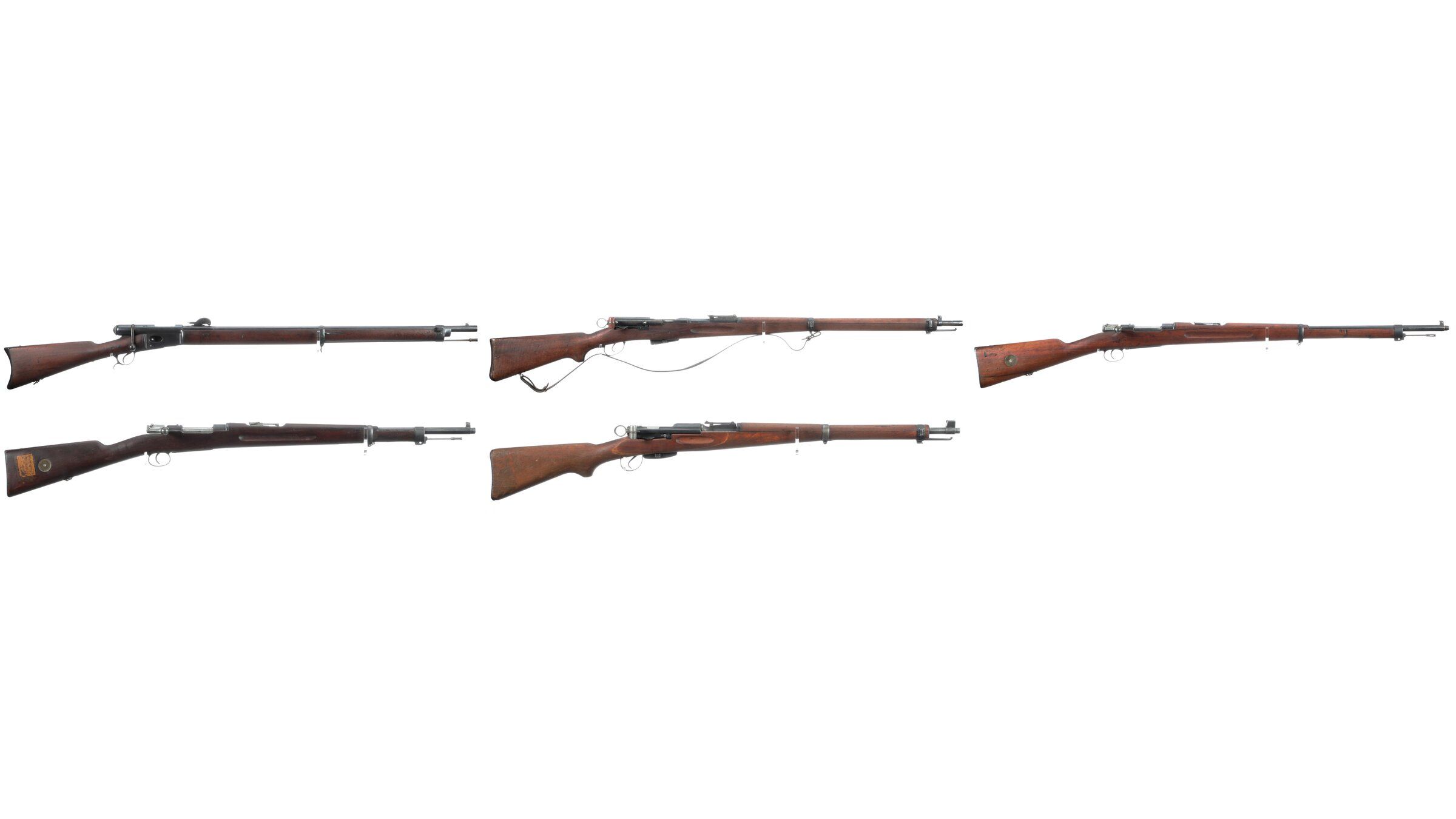 Five European Military Bolt Action Rifles | Rock Island Auction