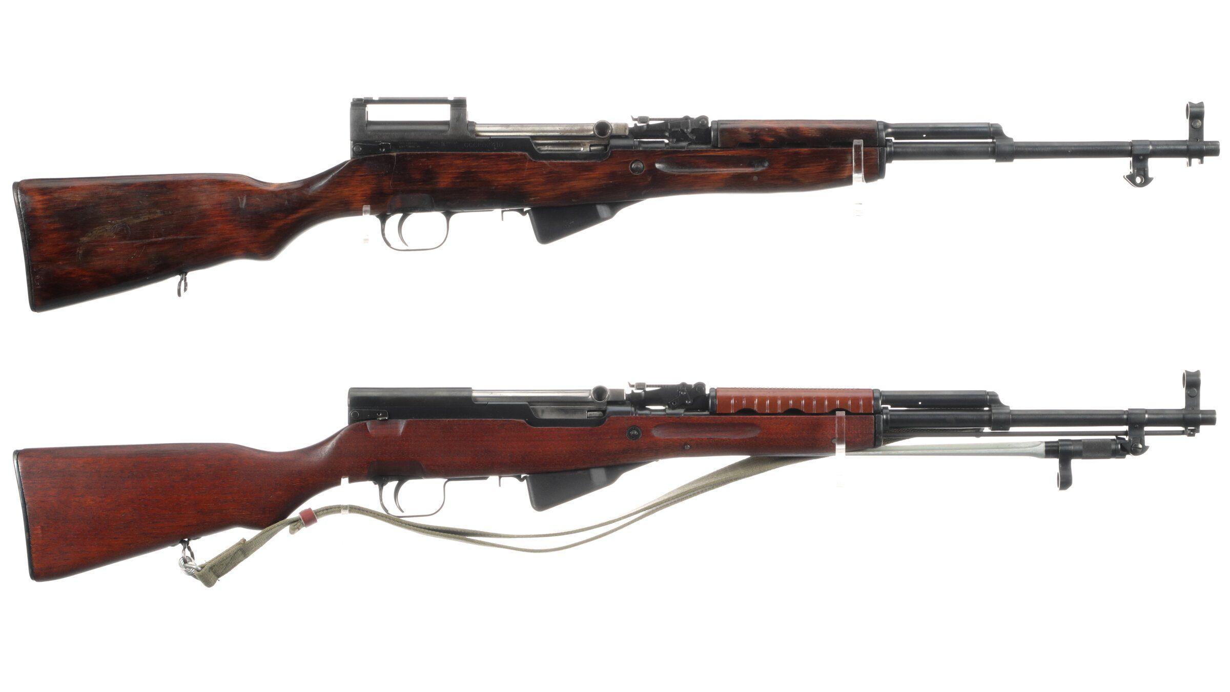 Two Semi-Automatic SKS Rifles | Rock Island Auction