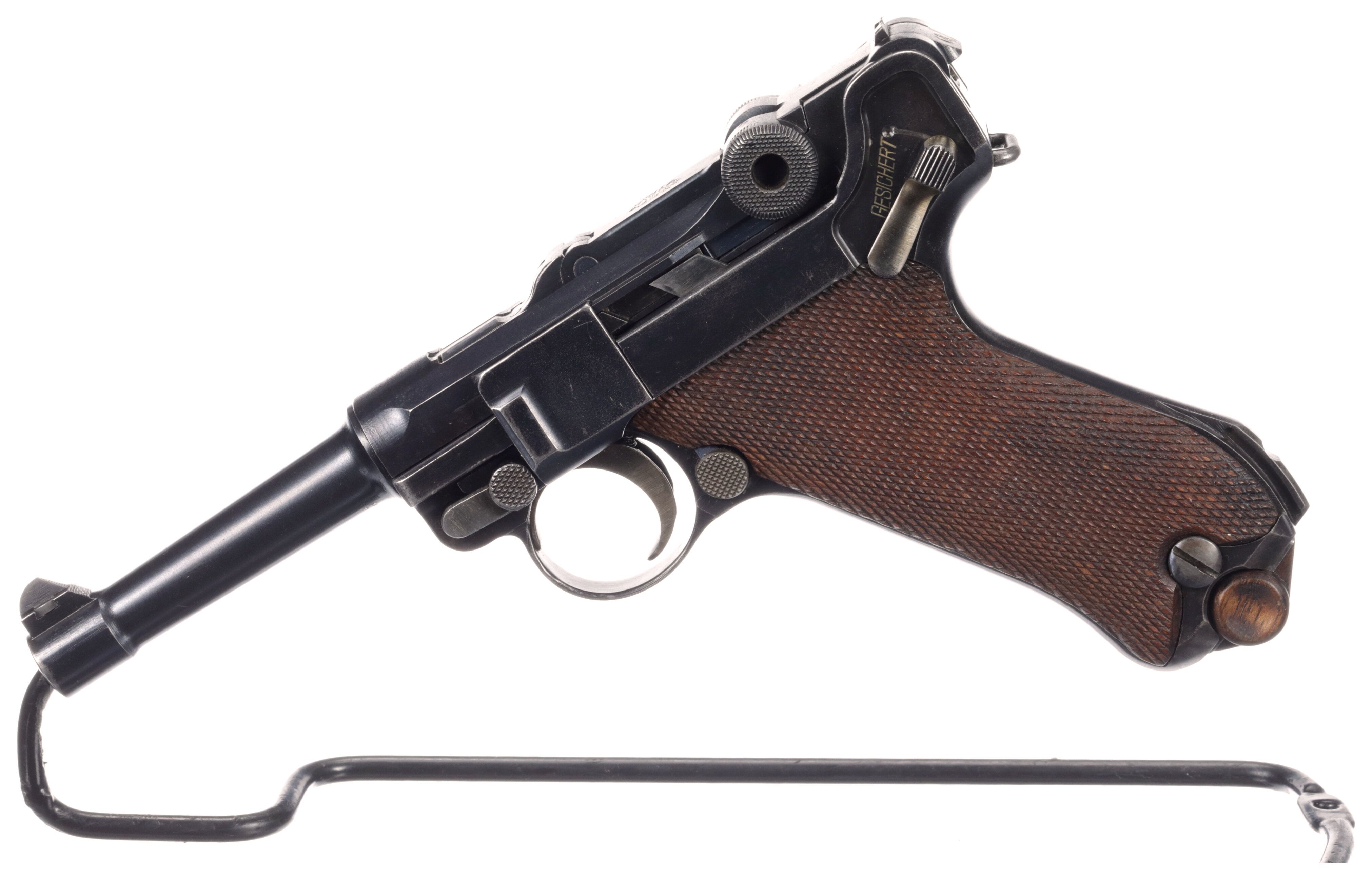 DWM Model 1923 Commercial Luger Semi-Automatic Pistol | Rock Island Auction