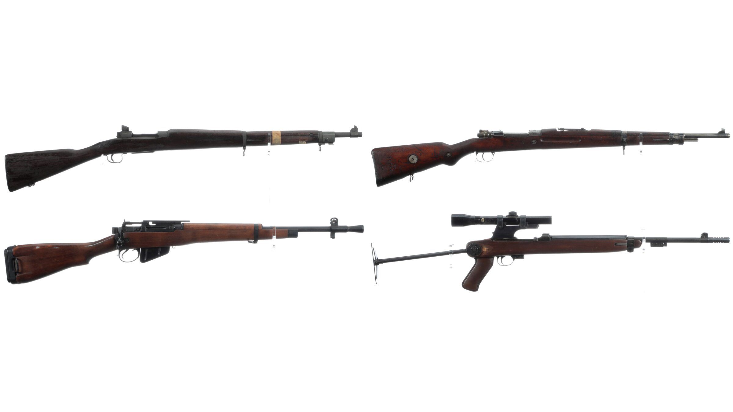 Four Military Long Guns Rock Island Auction