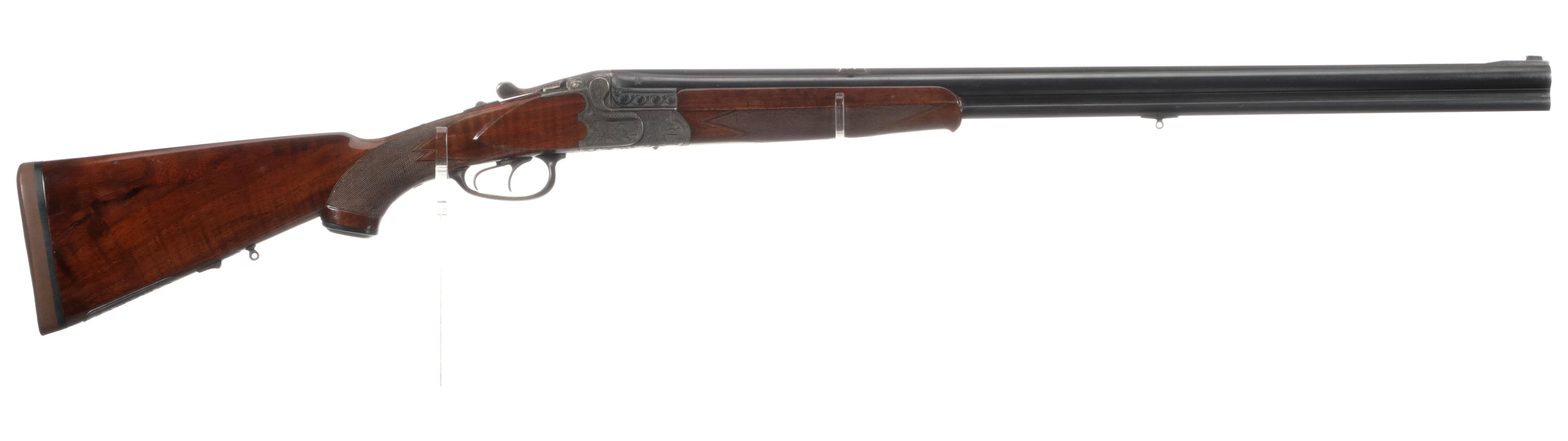 Game Scene Engraved German Over/Under Combination Gun | Rock Island Auction