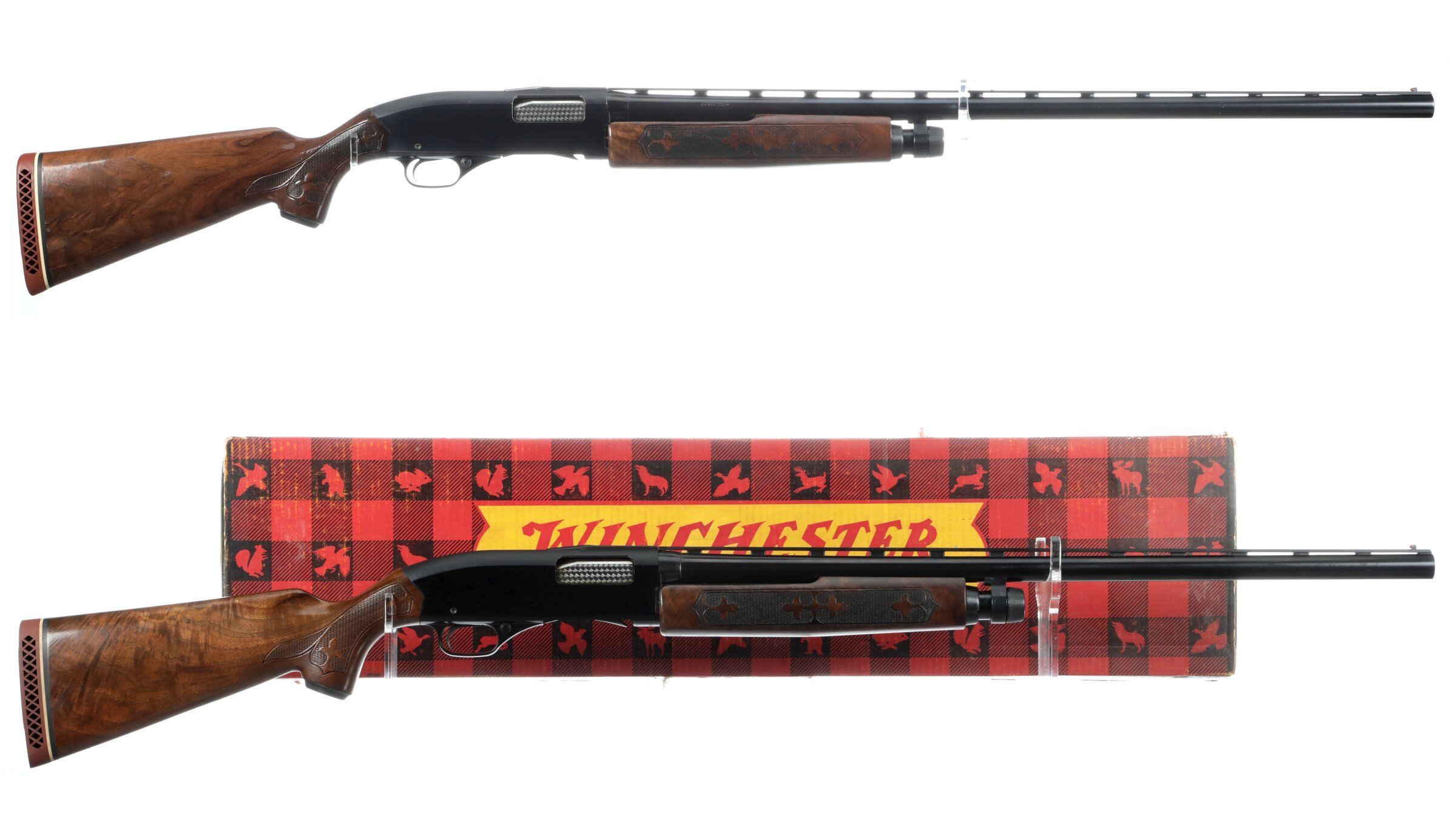 Two Winchester Model 1200 Slide Action Shotguns Rock Island Auction