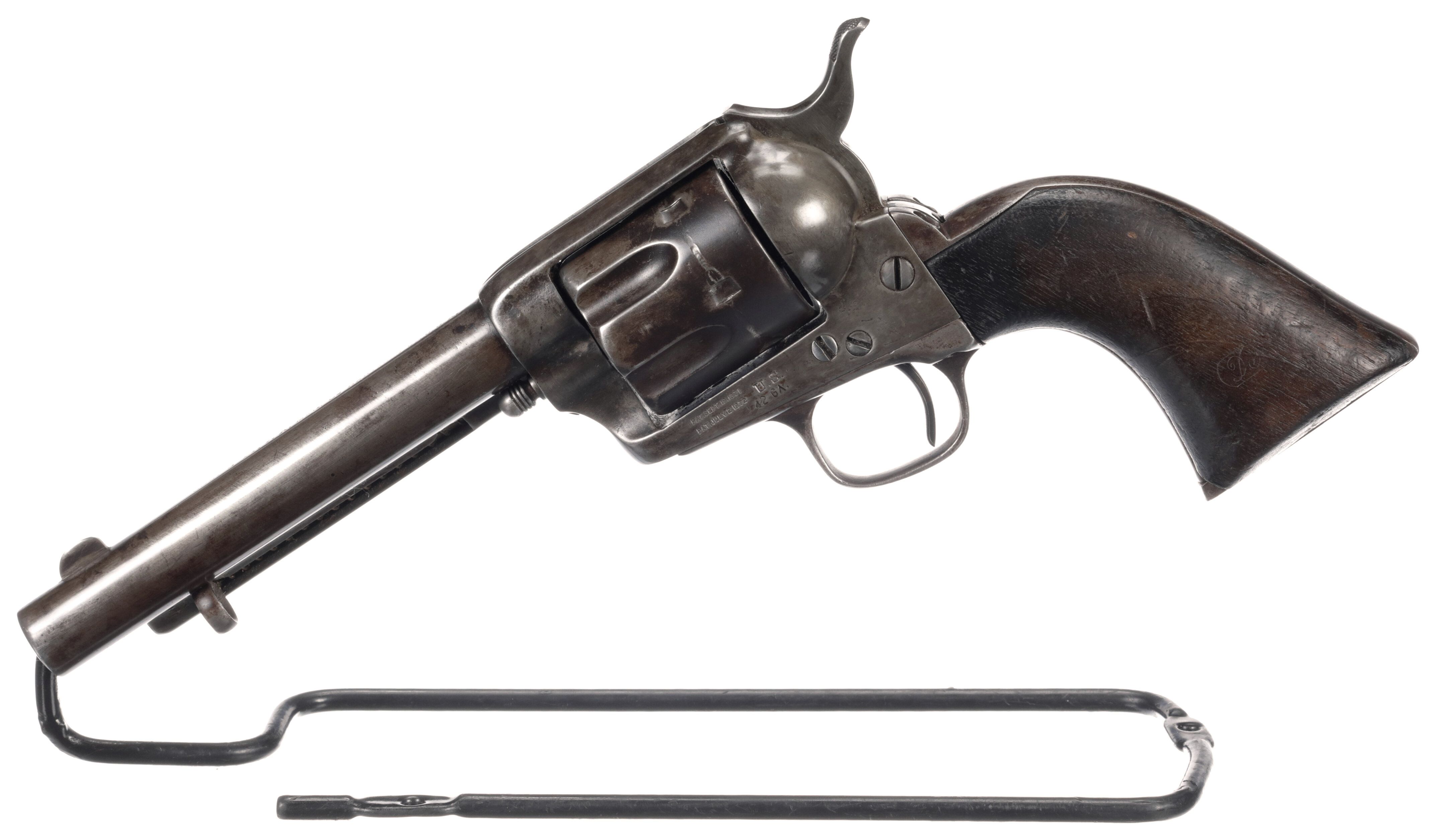 U S Colt Artillery Model Single Action Army Revolver Rock Island Auction u-s-colt-artillery-model-single-action-army-revolver-rock-island-auction