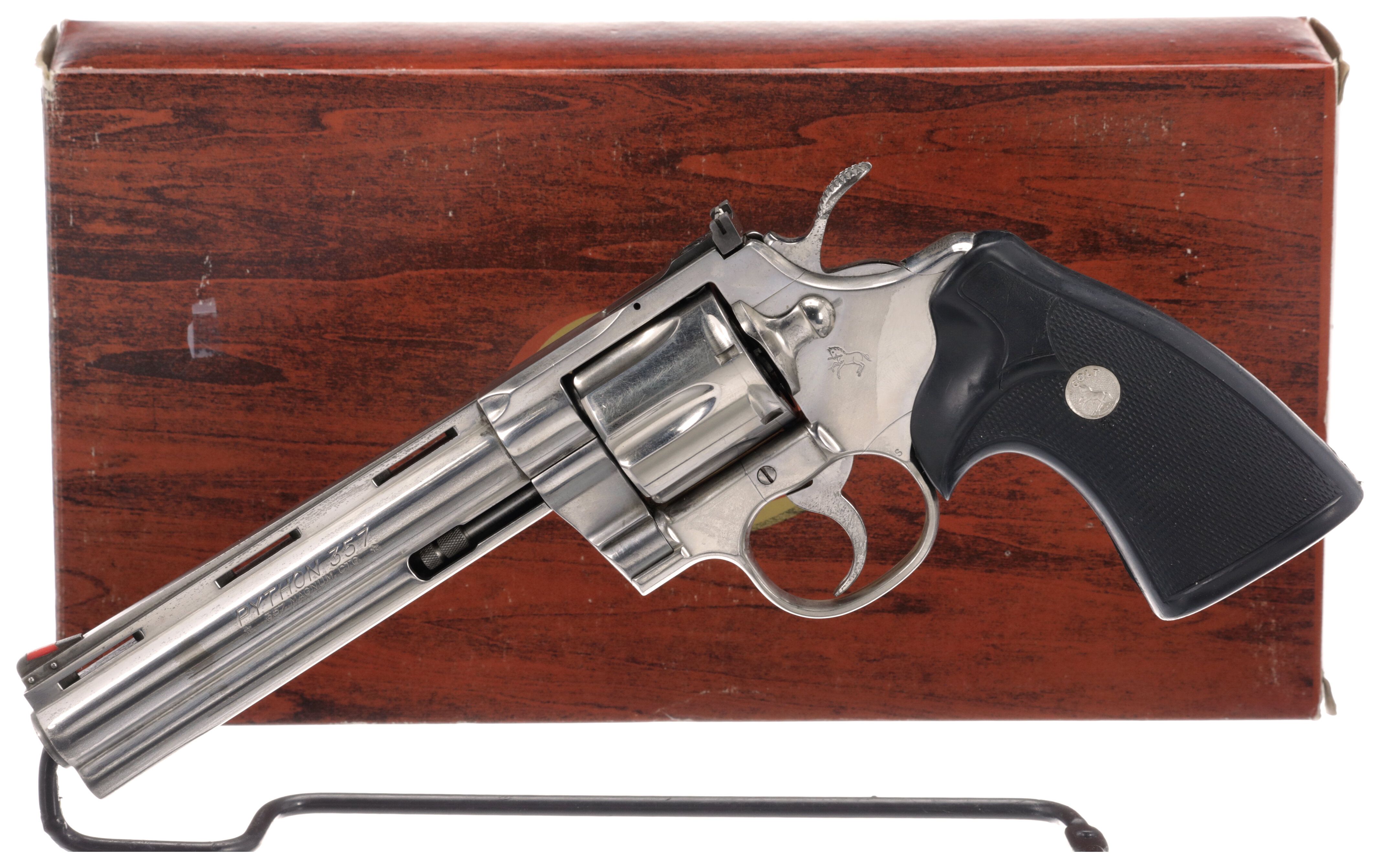 Colt Python Double Action Revolver | Rock Island Auction