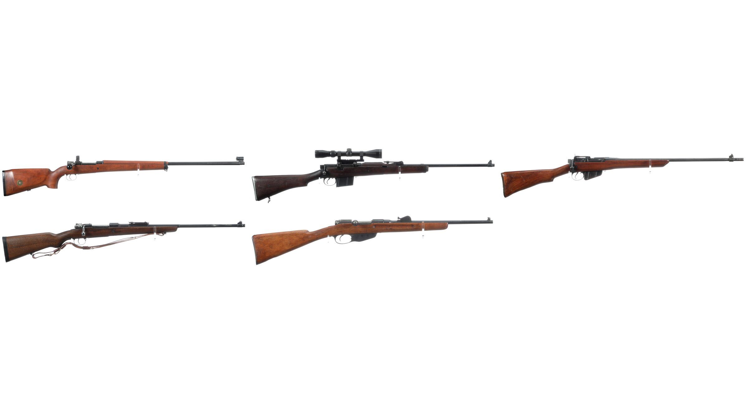 Five Military Bolt Action Rifles Rock Island Auction