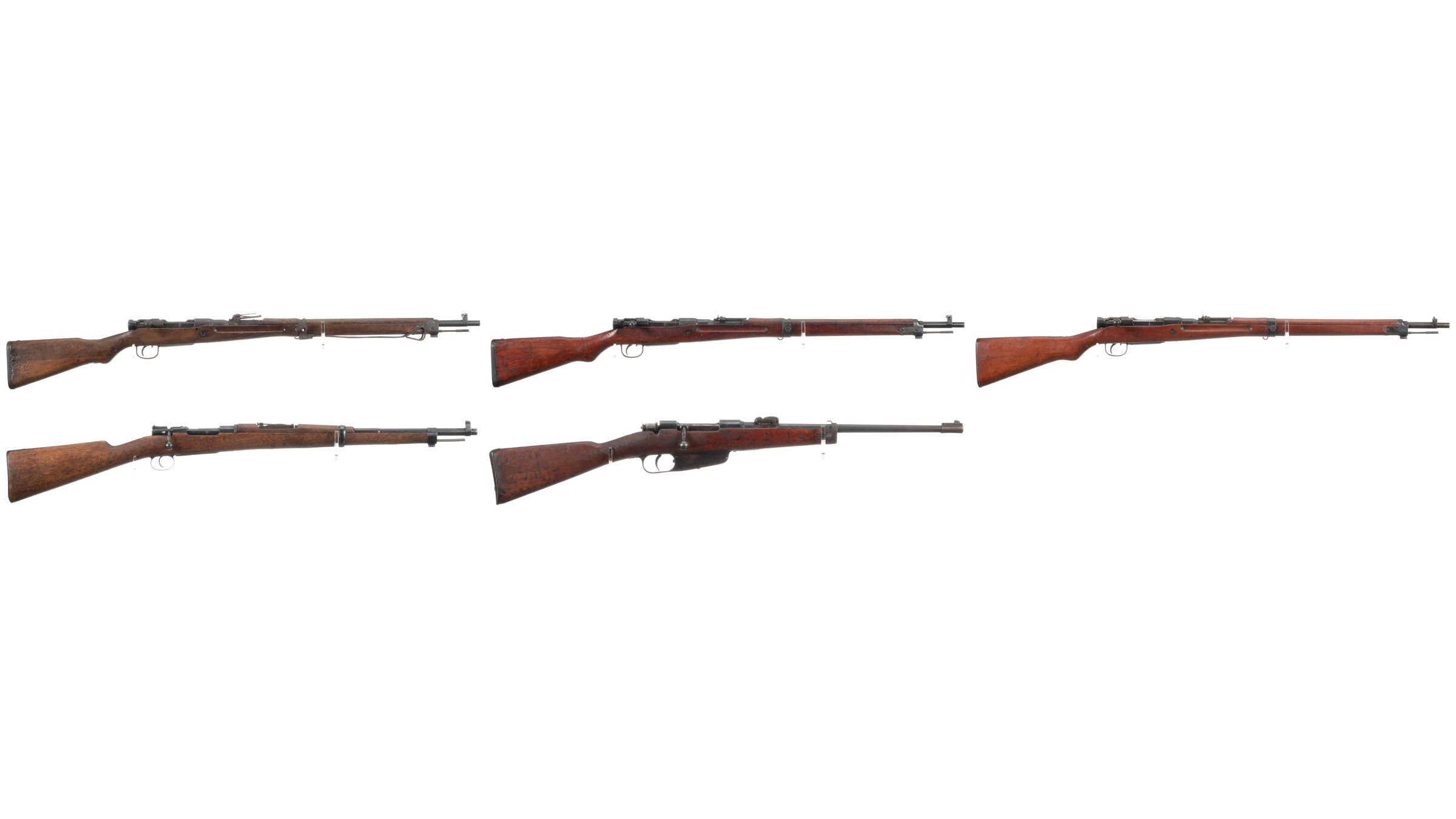 Five Military Bolt Action Rifles | Rock Island Auction