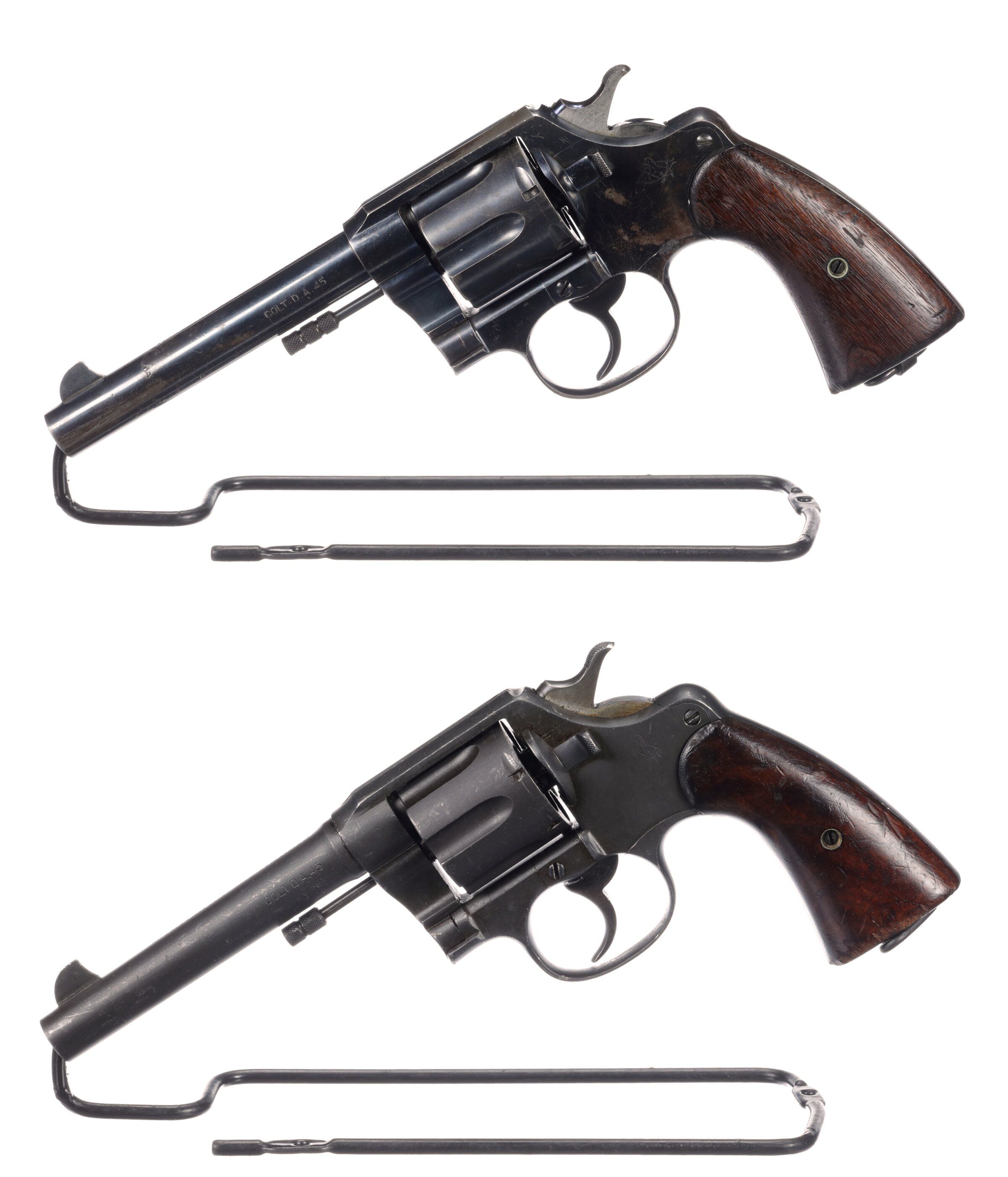 Two U S Colt Double Action Revolvers Rock Island Auction two-u-s-colt-double-action-revolvers-rock-island-auction