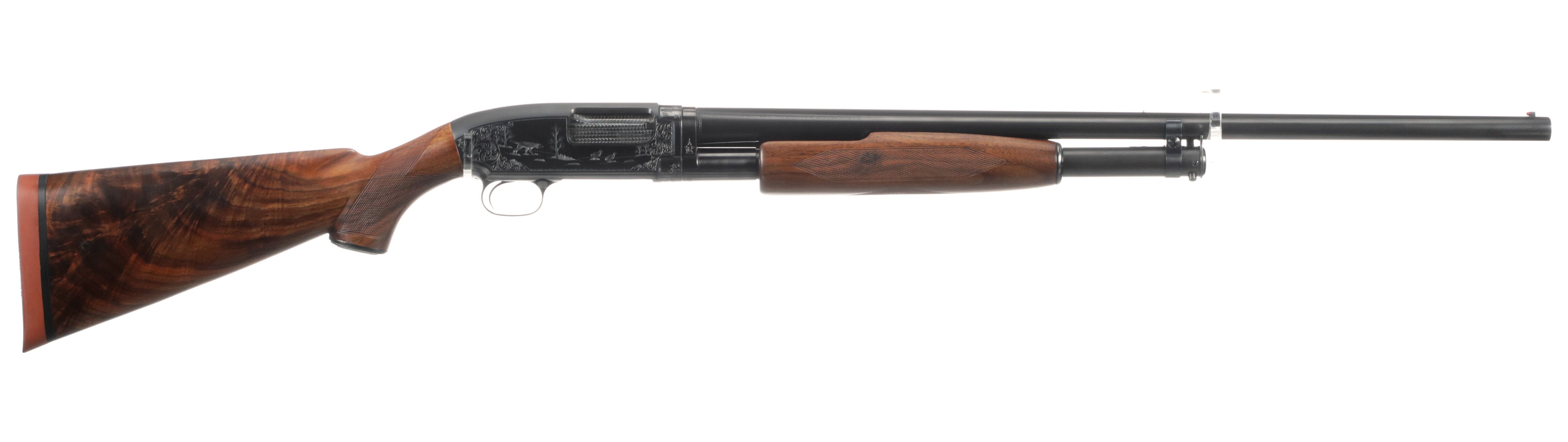 Pauline Muerrle Engraved Winchester Model 12 Skeet Shotgun | Rock ...
