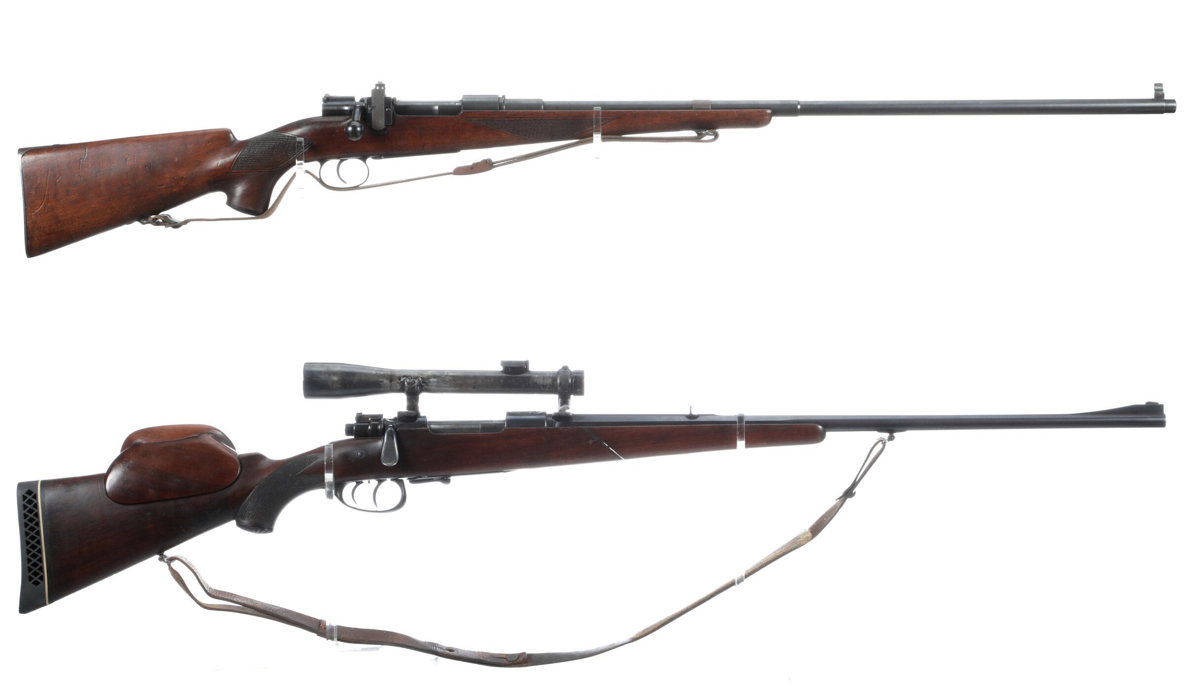Two German Bolt Action Sporting Rifles Rock Island Auction