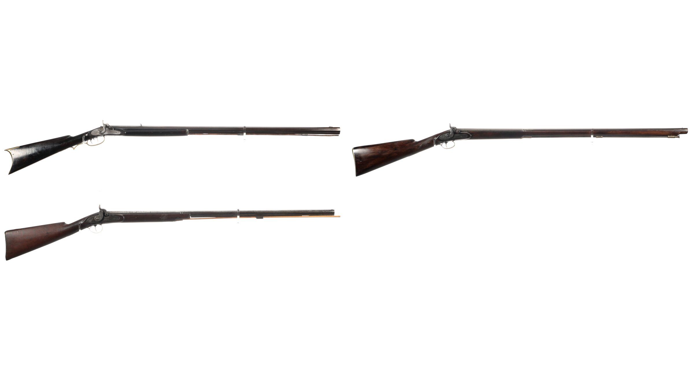 Three Percussion Long Guns Rock Island Auction three-percussion-long-guns-rock-island-auction
