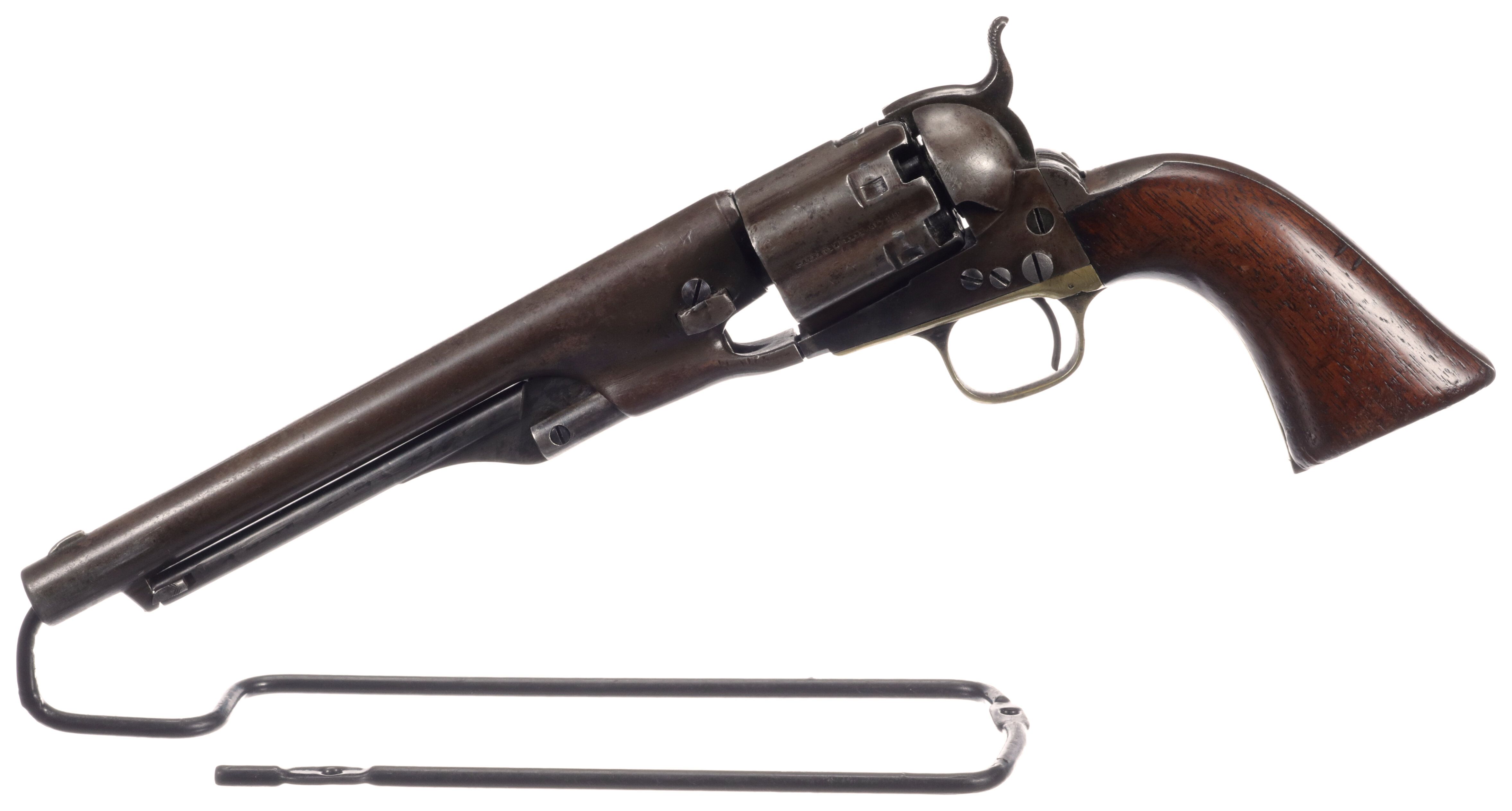 Georgia Shipped Civil War Colt Model 1860 Army Revolver | Rock Island ...