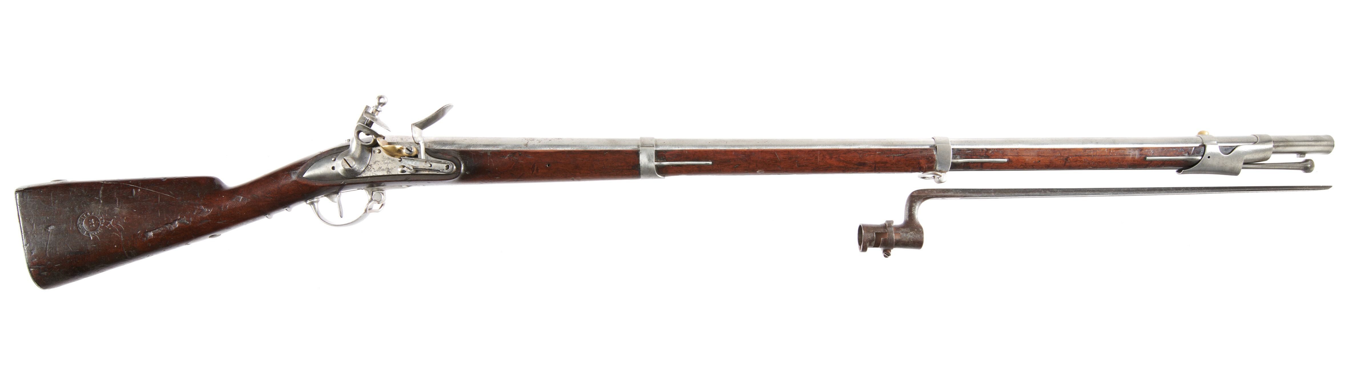 French Military Mutzig Model 1822 Flintlock Musket | Rock Island Auction