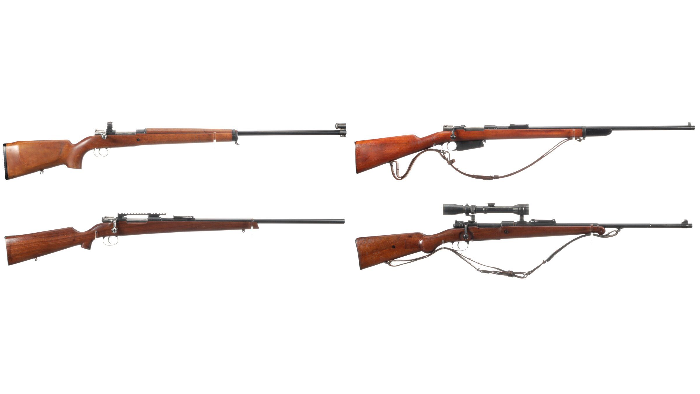 Four Mauser Pattern Military Bolt Action Rifles | Rock Island Auction