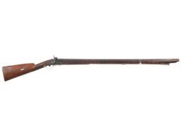 Liege Proofed Folk Art Decorated Northwest Trade Style Gun