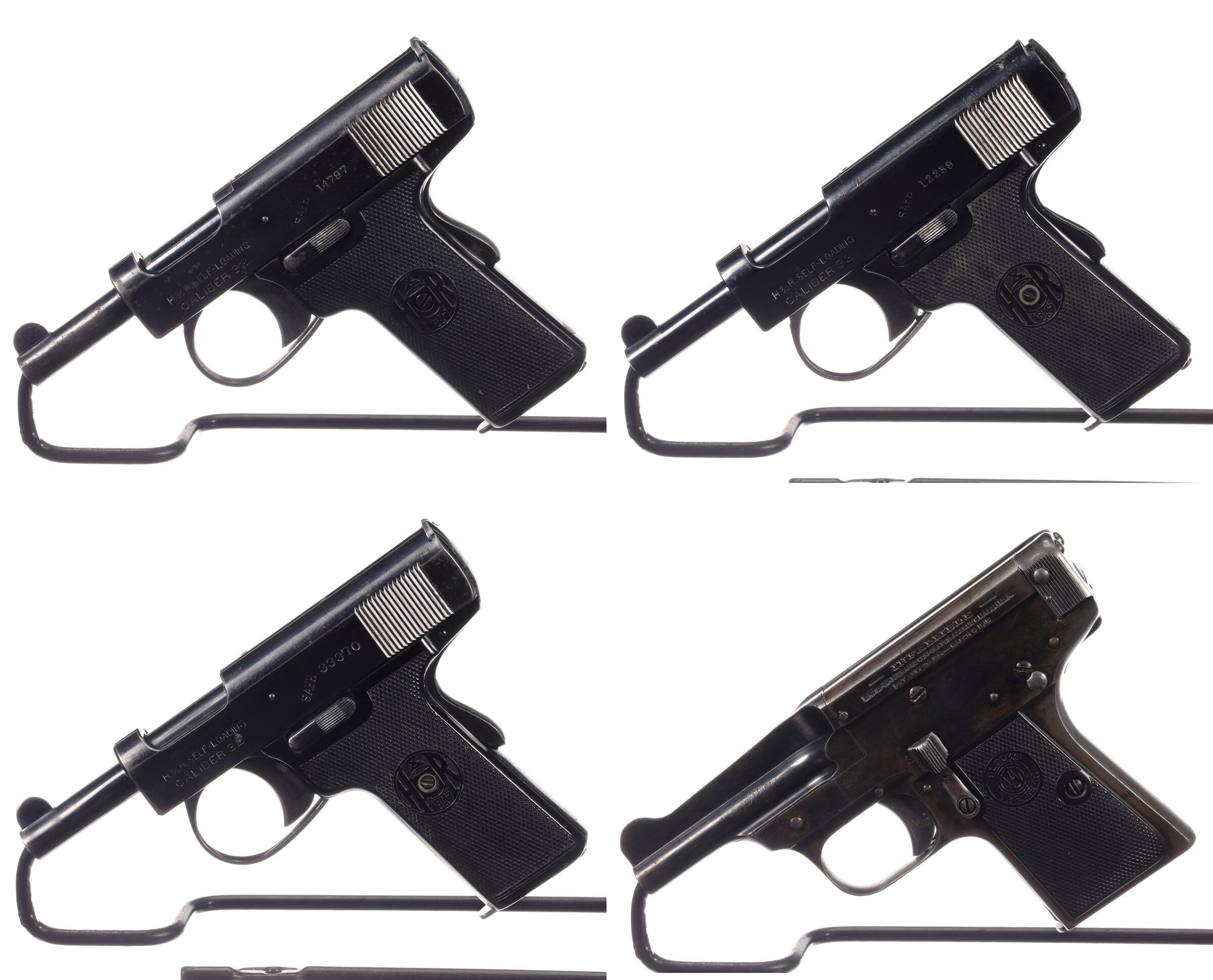 Four American .32 Caliber Semi-Automatic Pistols | Rock Island Auction